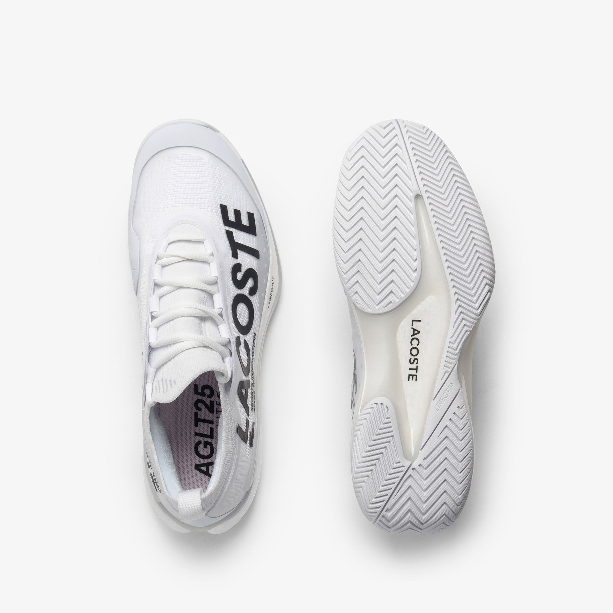 Lacoste AG LT25 Lite Men's Tennis Shoes | Lightweight Breathable Sneakers for Men | Perfect for Casual Wear, Gym & Tennis Court
