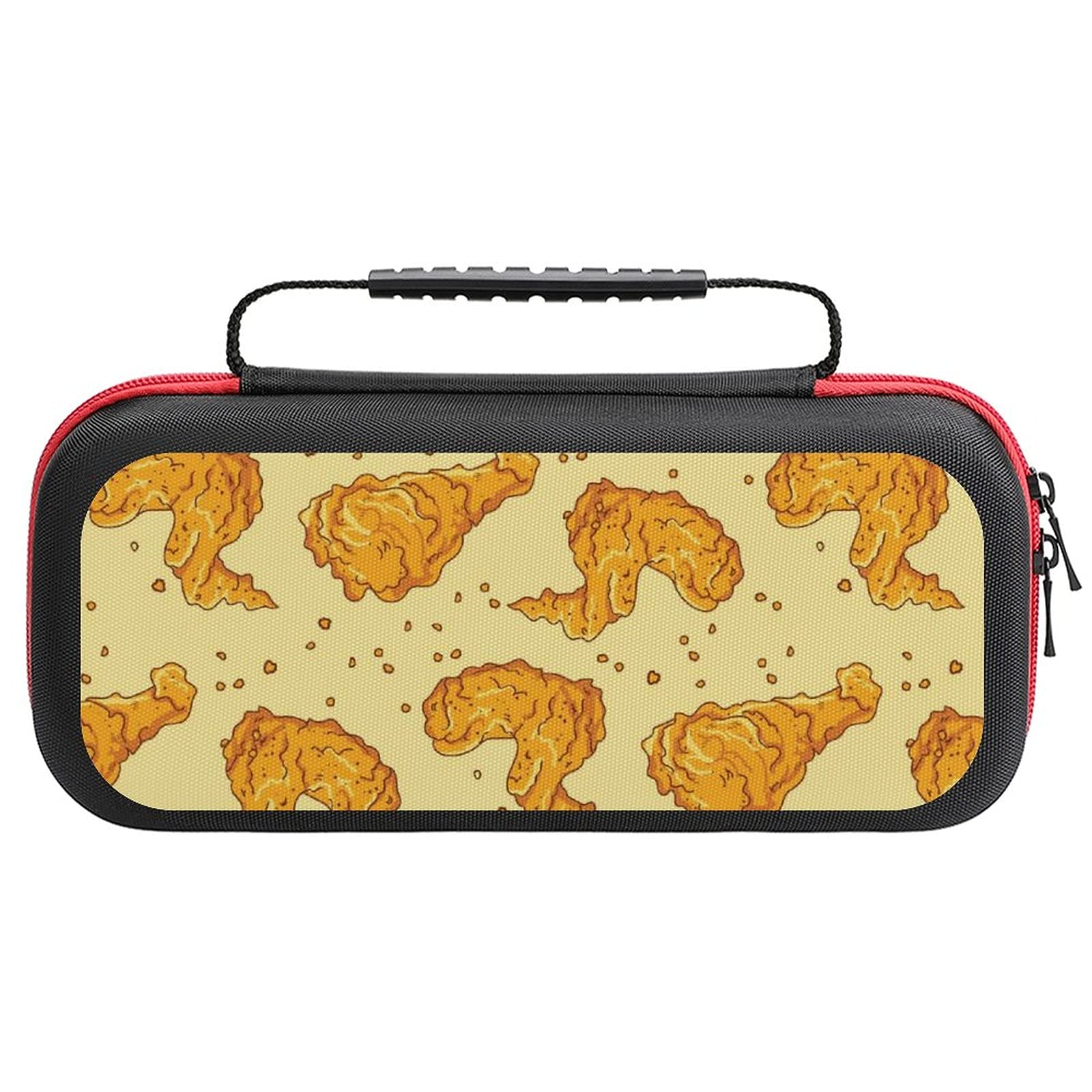Durable Printed Nintendo Switch Lite Carrying Case - Travel Storage Bag for Switch Lite & Accessories | Portable Protection for Gaming, Commuting & Travel