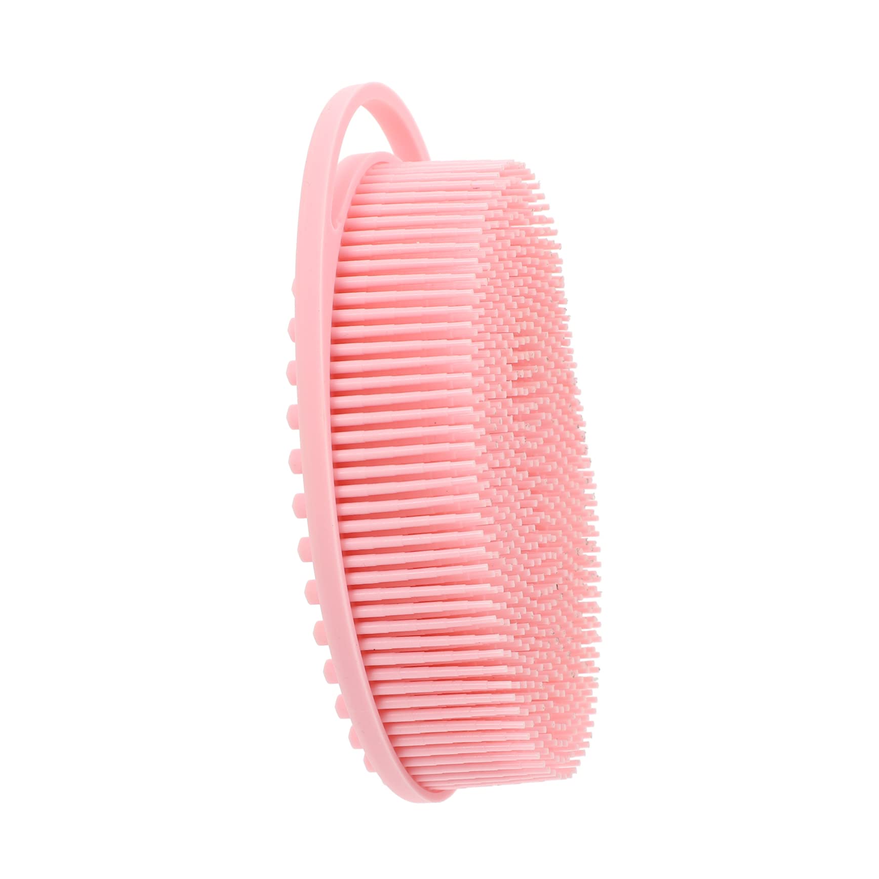 Minkissy Silicone Body Brush with Hook - Exfoliating Shower Brush for Adults, Scalp Massager & Skin Scrubber - Portable Bath Brush for Deep Cleansing & Relaxation (Perfect for Shower, Spa & Home Use)
