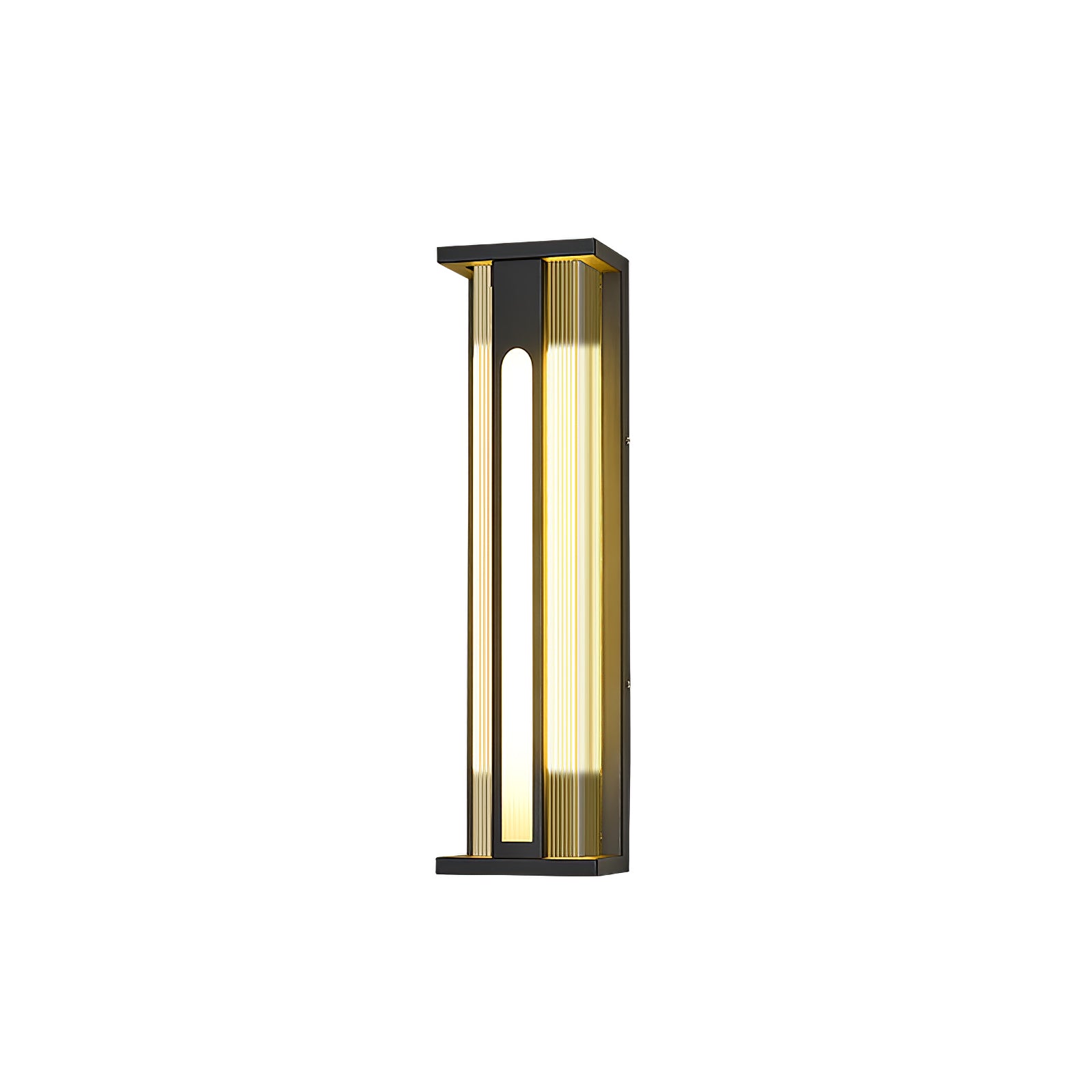 Bellamy Flair Outdoor Wall Lamp - Weatherproof Exterior Light Fixture for Porch, Patio & Garden - Modern Sconce Lighting with Durable Metal Construction