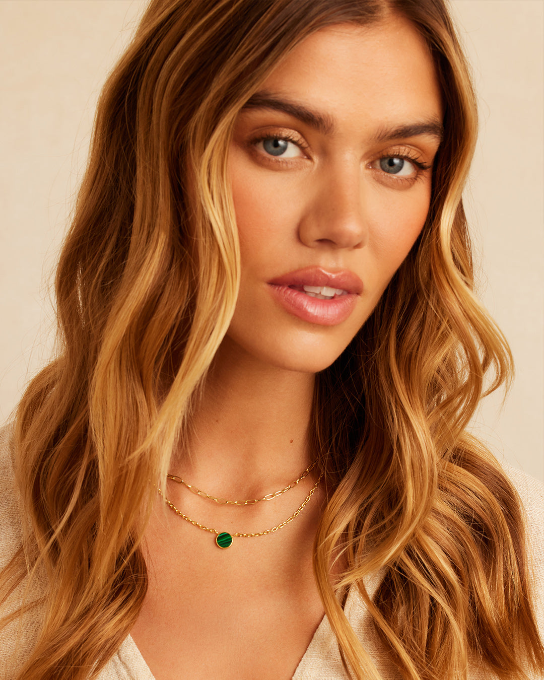 Elegant Rose Gold Marble Coin Necklace for Women - Perfect for Everyday Wear, Gifts & Special Occasions