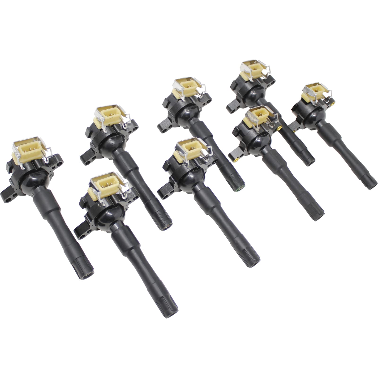 AIP Electronics 8-Piece Premium Ignition Coil Set - Compatible with 1996-2003 BMW Models (OEM Fit C354) - High Performance COP Pencil Pack for Smooth Engine Operation & Enhanced Fuel Efficiency