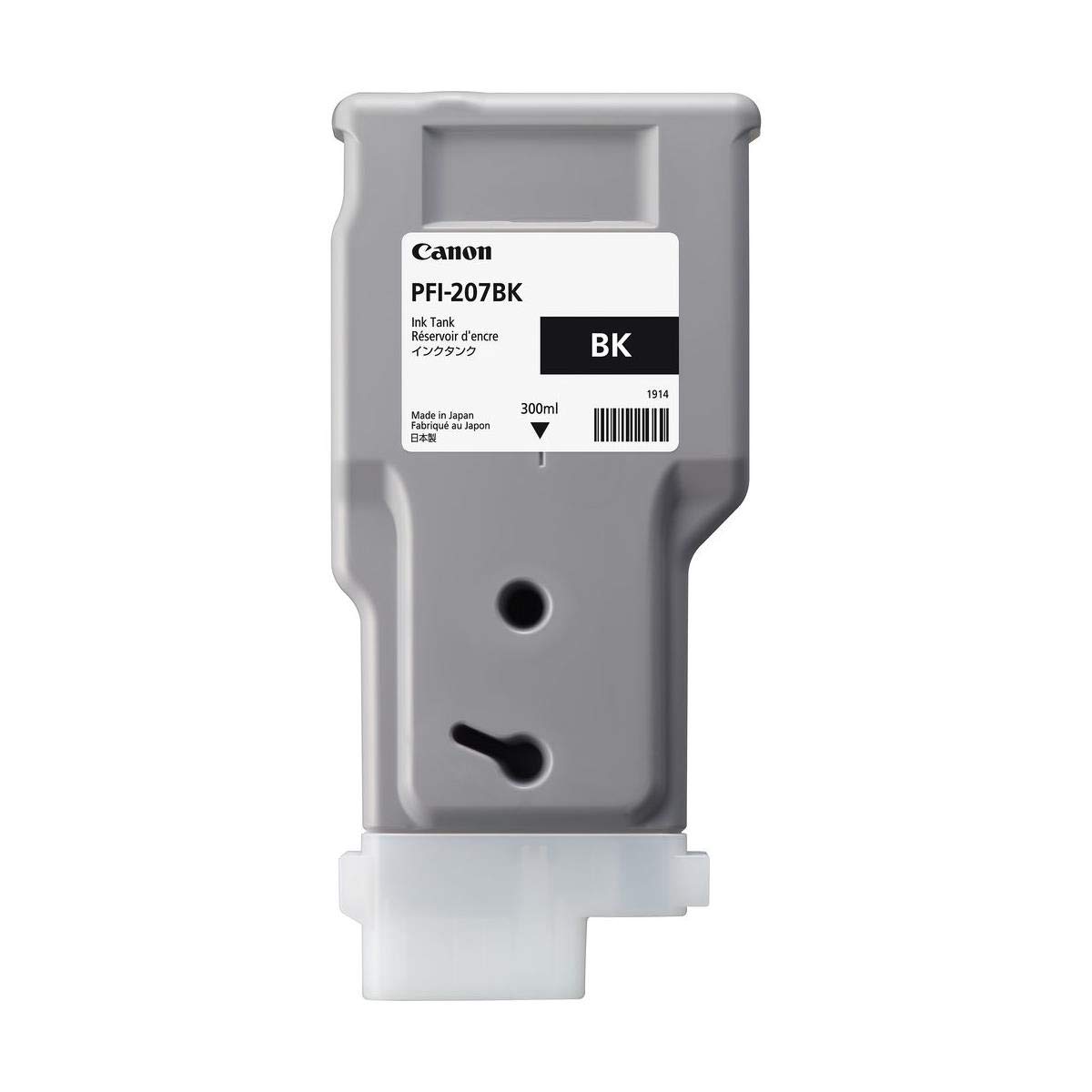 Canon 8789B001AA PFI 207 Original Black Ink Tank - Compatible with Canon PIXMA Printers - Perfect for Home Office & Photo Printing