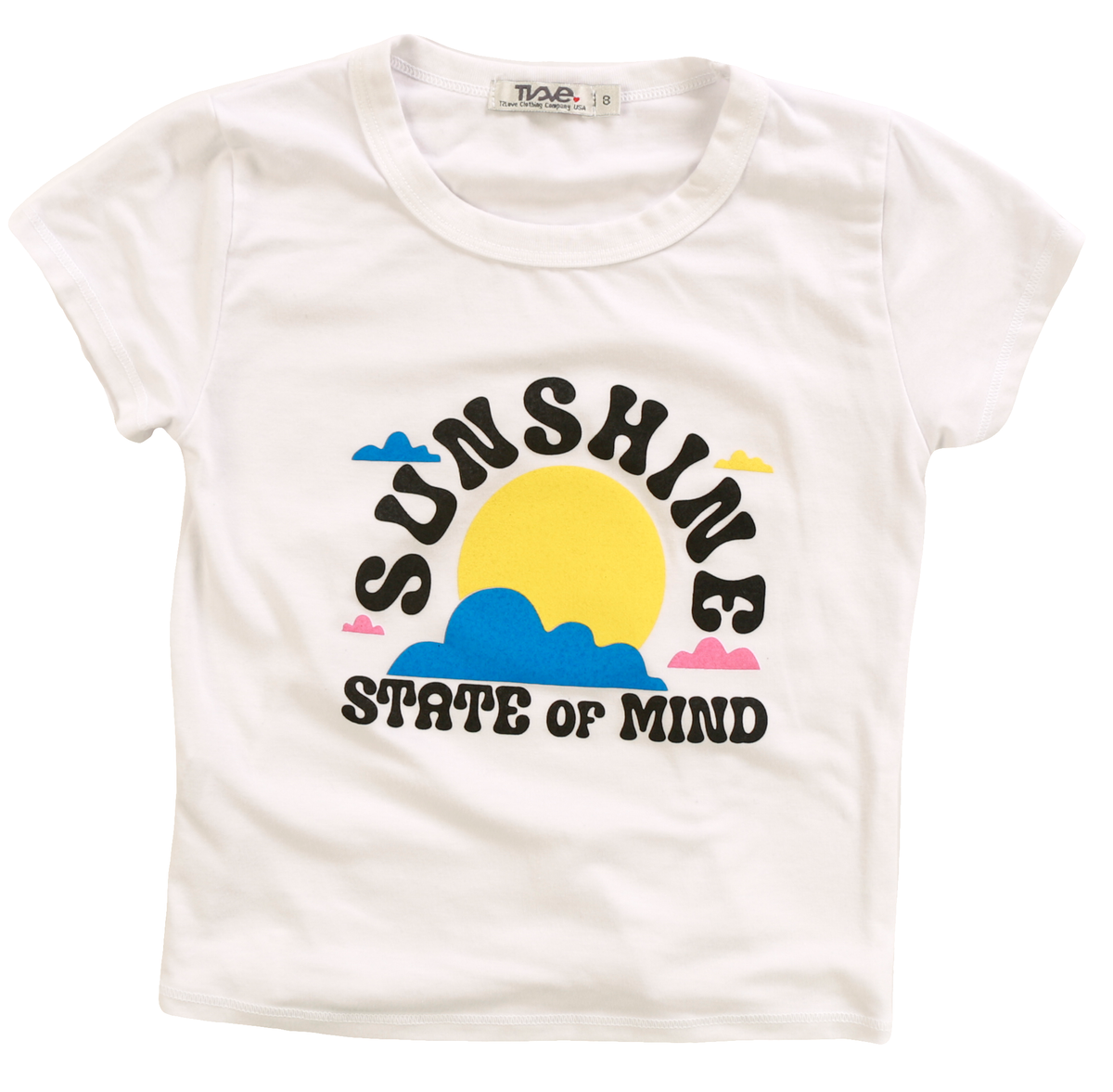 T2Love Sunshine State of Mind Classic Fitted Short Sleeve T-Shirt for Men & Women | Casual Summer Wear, Beach Outfits, Florida Vacation Style