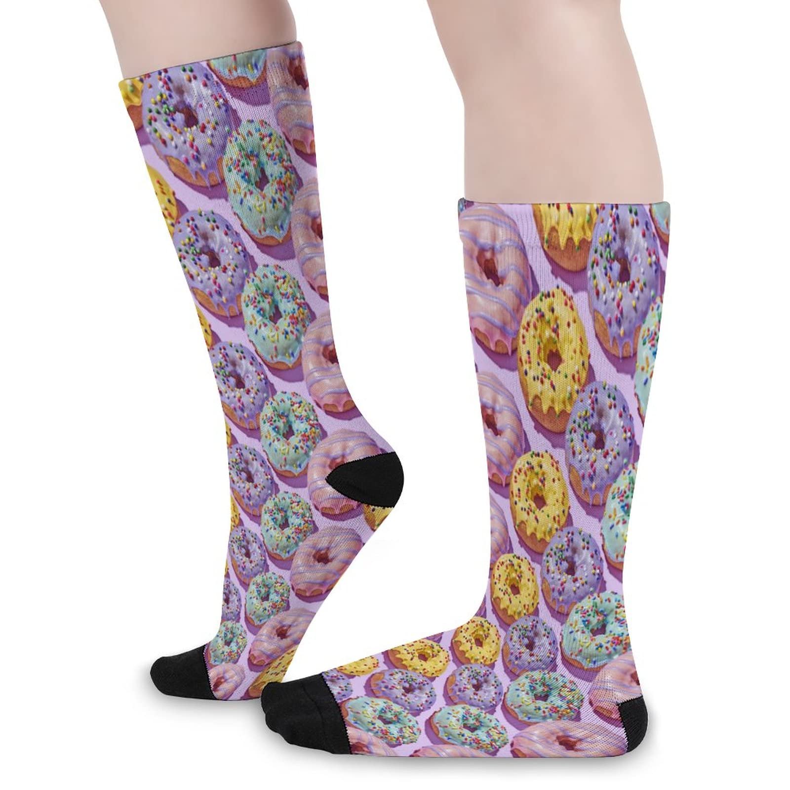 Funny Novelty Socks for Women & Men - Realistic Crew Socks for Boys & Girls Teens - Comfortable Casual Mid-Length Socks for Everyday Wear, Gifts, and Parties