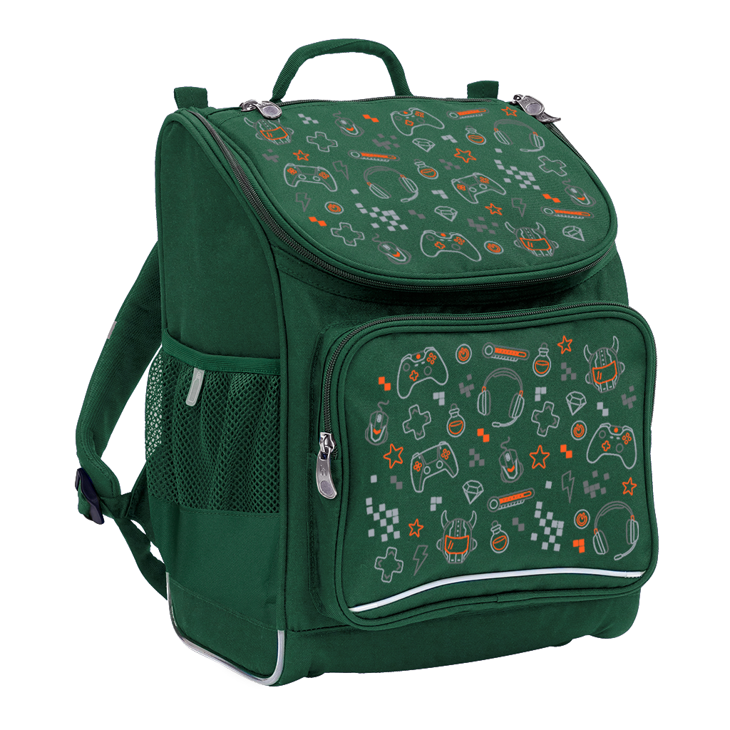 Junior Mighty Backpack for Boys - Durable School & Travel Backpack for Kids - Perfect for Gaming, School & Outdoor Adventures