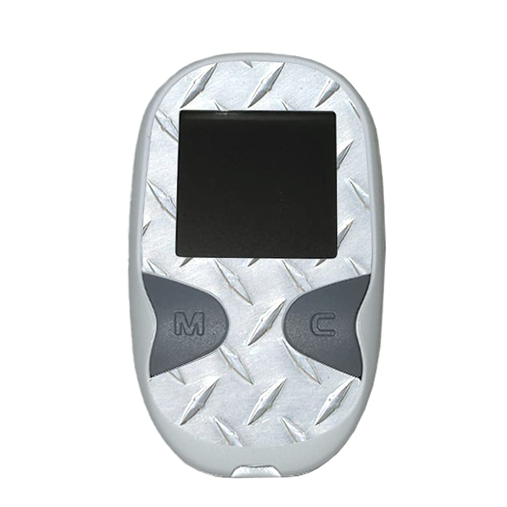 MightySkins Vinyl Decal Wrap Cover for Care Touch Glucose Meter - Diamond Plate Design | Protective & Durable Skin | Easy to Apply & Remove | Made in USA | Perfect for Diabetes Management & Travel