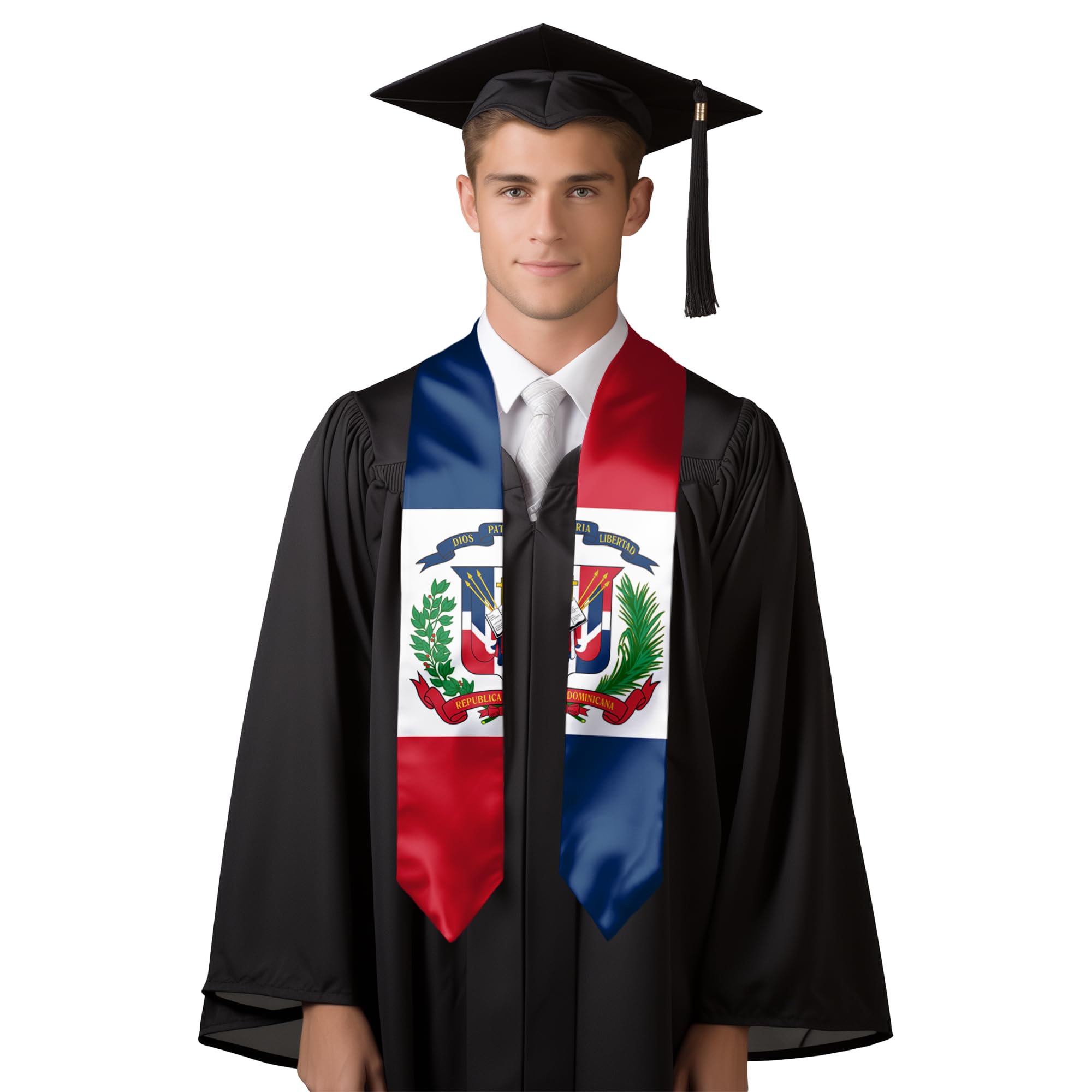Civilos Unisex Graduation Stole - 72 Inch Honor Sash for Graduation Students | Perfect for Commencement Ceremonies & Academic Achievements