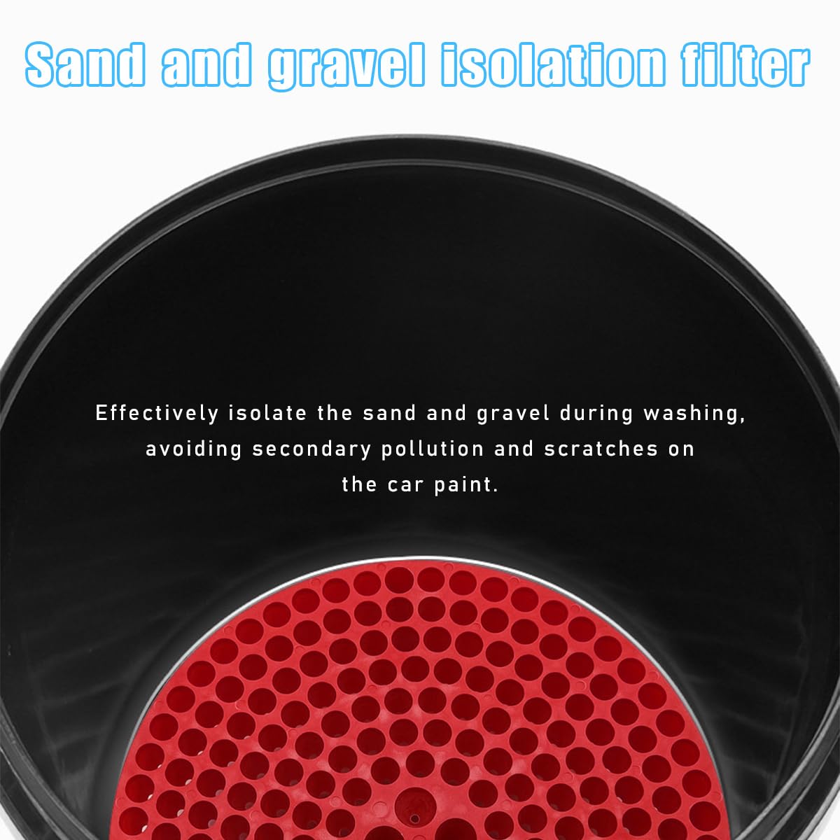 Dirt Trap Car Wash Bucket Insert - 10.2