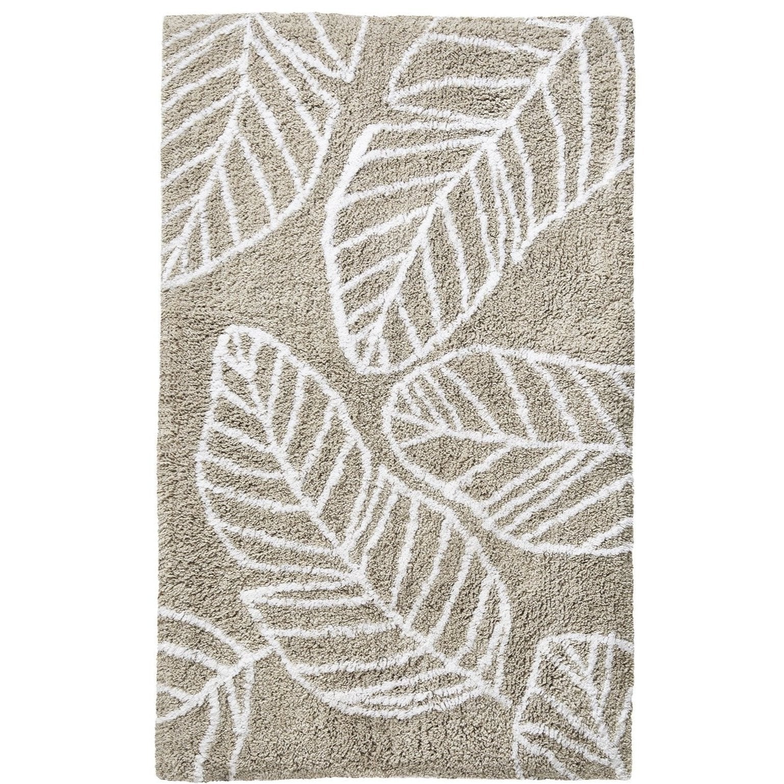 Premium Fusion Matteo Bath Mat - Soft, Absorbent & Non-Slip Bathroom Rug - Natural Color for Modern Home Decor - Perfect for Bathroom, Shower & Spa Areas