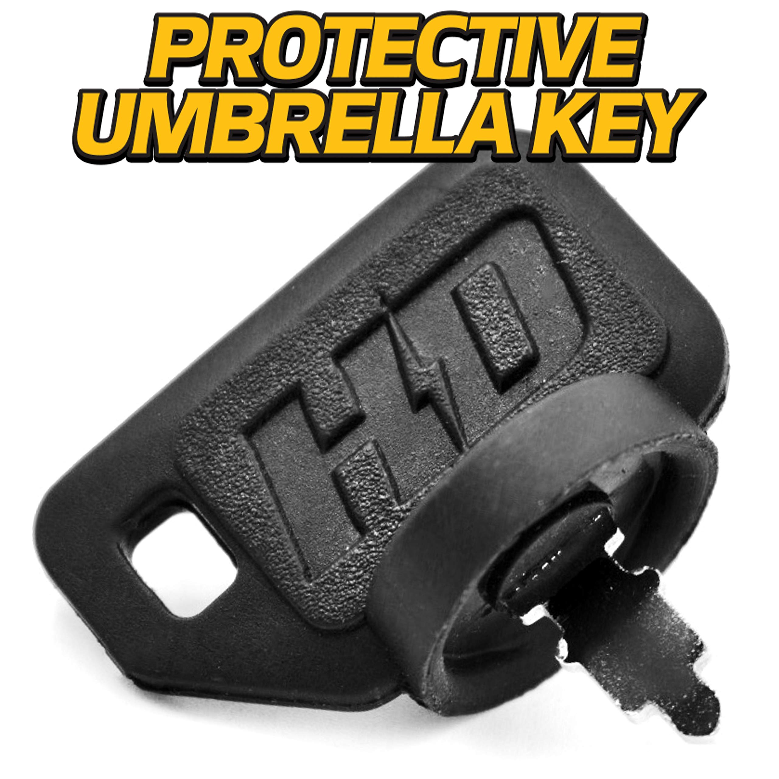 HD Switch Starter Ignition Key Switch Replacement for Encore World Lawn 423027 - Upgraded Soft-Grip Umbrella Key with 2 Keys & Free Carabiner - Dual Protection System - Perfect for Lawn Mowers, Tractors, and Outdoor Power Equipment