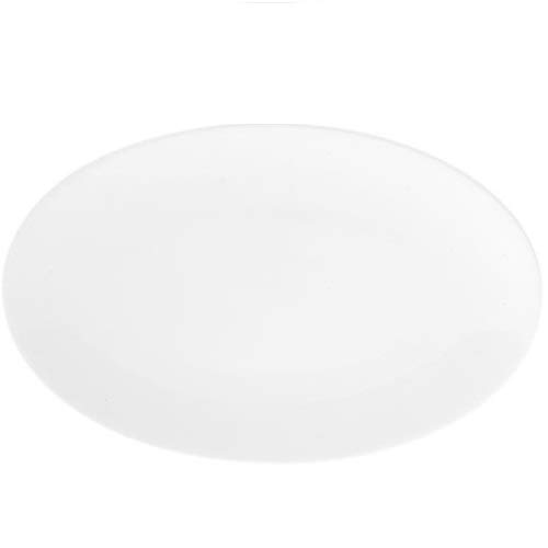 Wilmax White Porcelain Oval Platters Set of 6 (8 Inch) - Premium English Porcelain, Dishwasher Safe & Easy to Clean - Perfect for Dinner Parties, Buffets & Holiday Serving