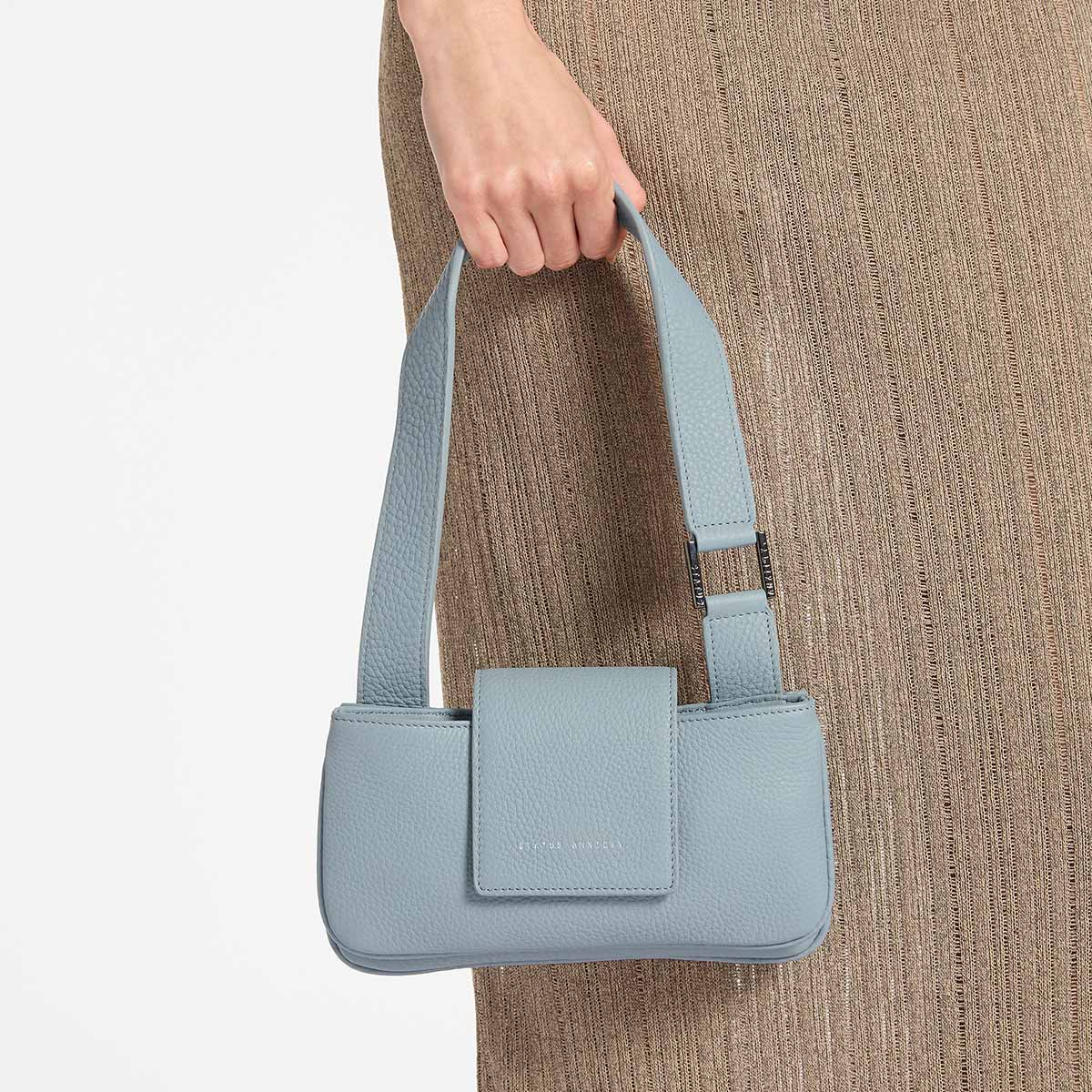 New Beat Bag Powder Blue - Stylish Crossbody Purse for Women | Perfect for Travel, Shopping & Everyday Use
