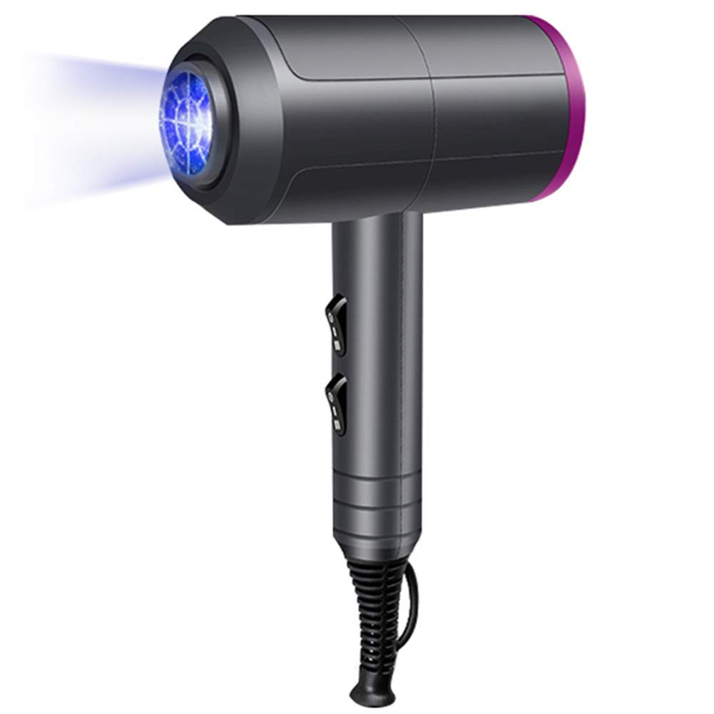 AIVYNA Blue Light Ion Hair Dryer - 3 Heat & 2 Speed Settings, Portable Travel Blow Dryer with Constant Temperature & Low Noise Technology | Perfect for Home Use, Salon Styling & On-the-Go Travel Accessories