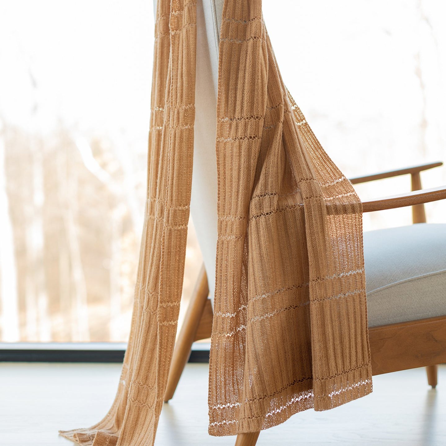 AVFKW x Julie Hoover Terrace Wrap Bundle - Cozy Knit Shawl for Women, Perfect for Outdoor Lounging & Cool Evenings