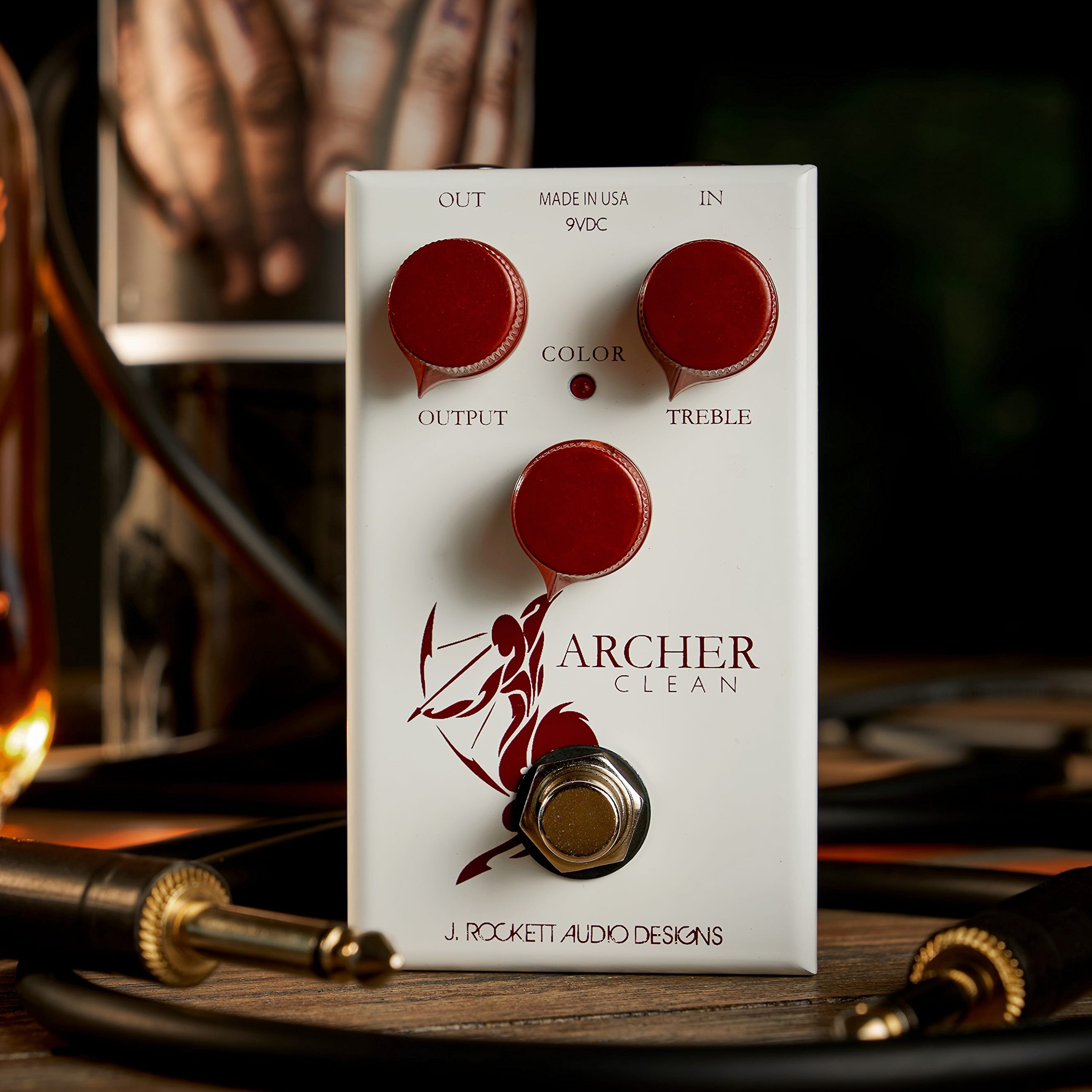Tour Series Archer Clean Boost Guitar Effects Pedal - Premium Guitar Pedal for Enhanced Tone & Sustain - Perfect for Live Performances & Studio Recording