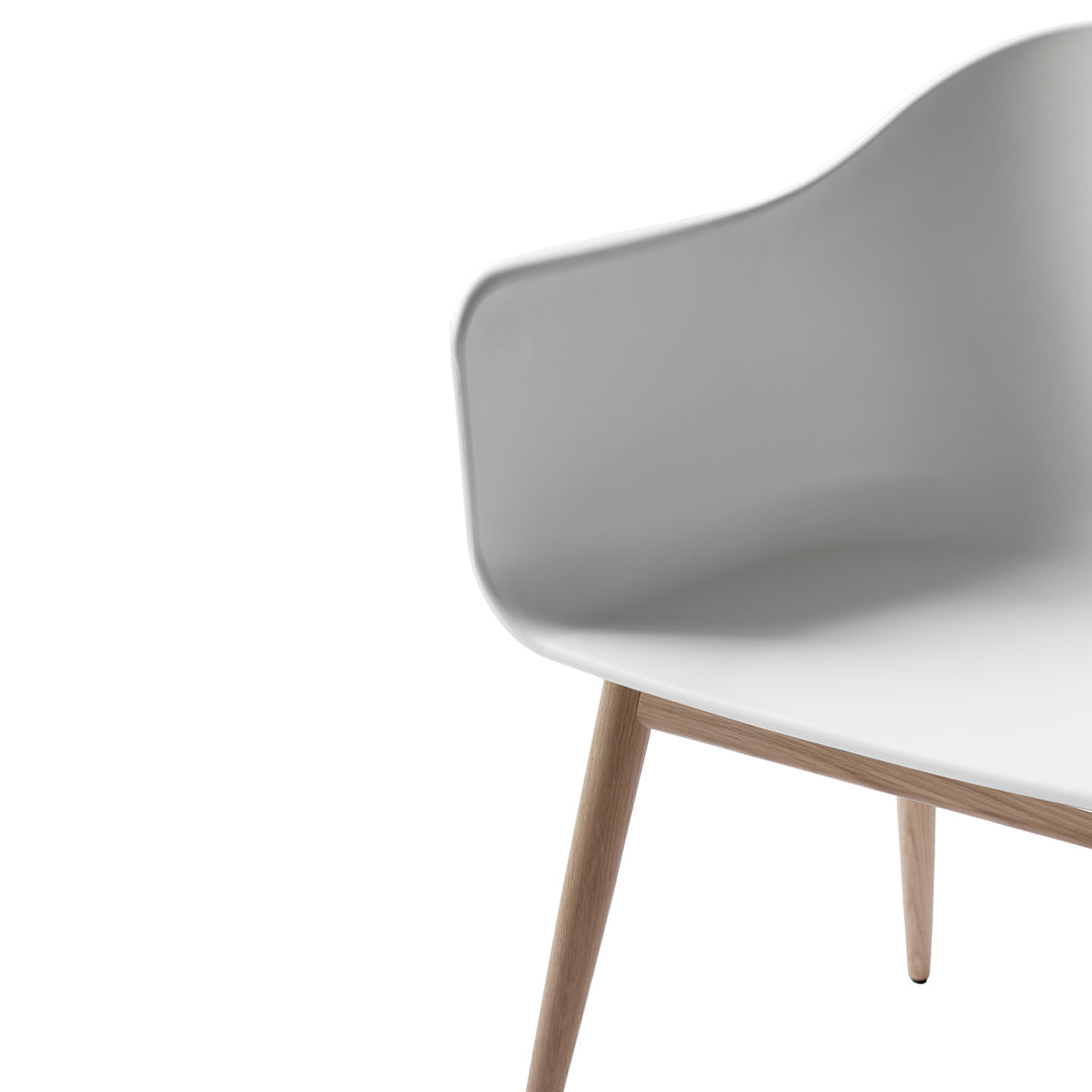 Norm Architects Harbour Chair by Menu - Modern Scandinavian Dining Chair for Home & Office - Perfect for Living Rooms, Dining Areas, and Workspaces