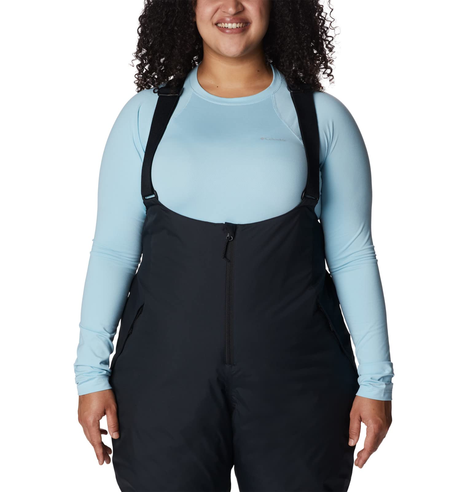 Columbia Women's Iceventure™ Bib Snow Pants - Waterproof, Insulated Winter Bib Overalls for Skiing, Snowboarding & Cold Weather Activities