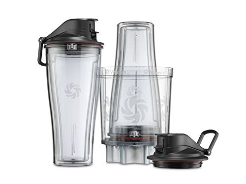 Vitamix Personal Cup Adapter 61724 - Clear Blender Attachment for Smoothies, Protein Shakes & Single-Serve Drinks | Compatible with Vitamix Blenders