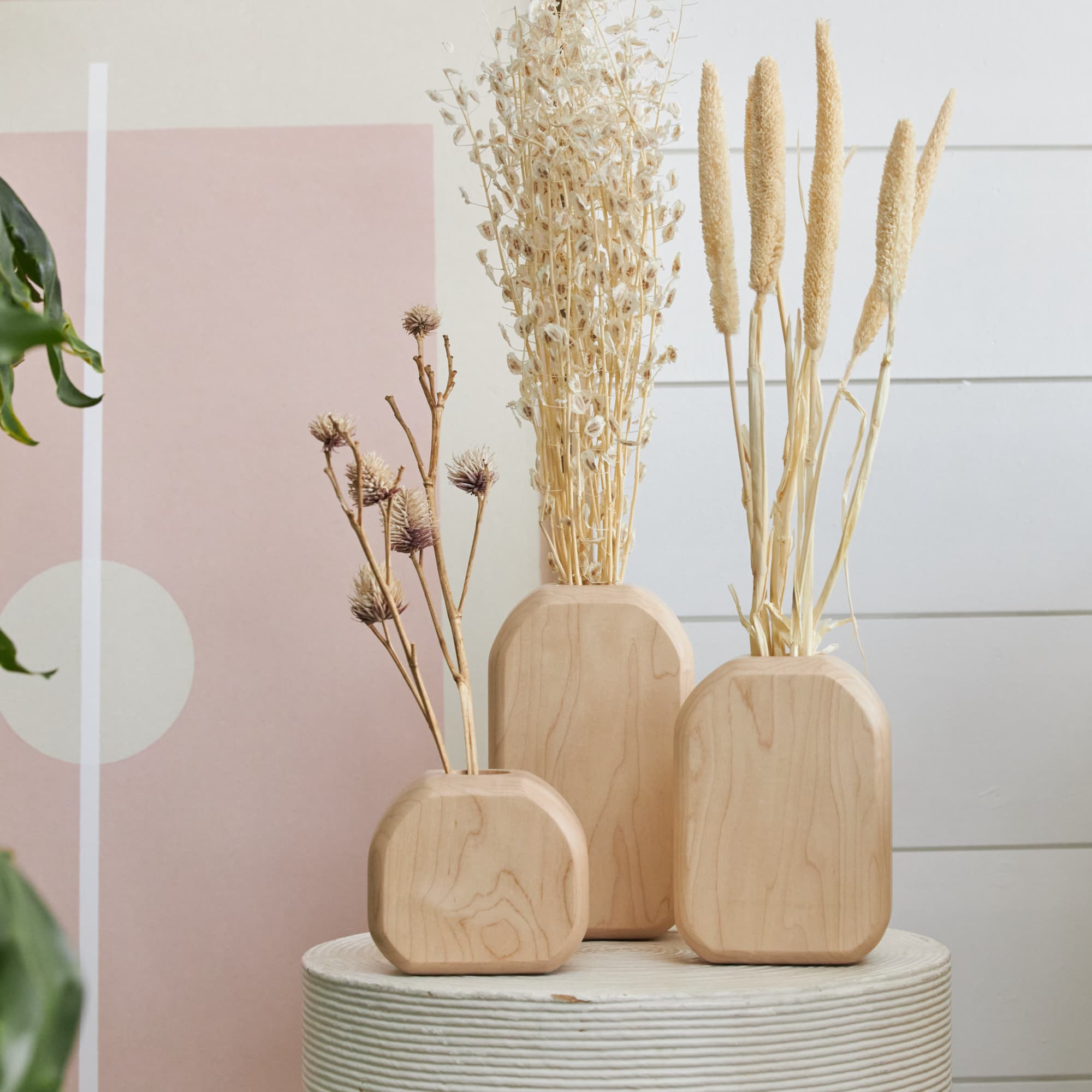 Eco-Friendly Zero Waste Wooden Vases - Handcrafted Sustainable Home Decor for Rustic & Modern Interiors | Perfect for Weddings, Centerpieces & Boho Chic Styling