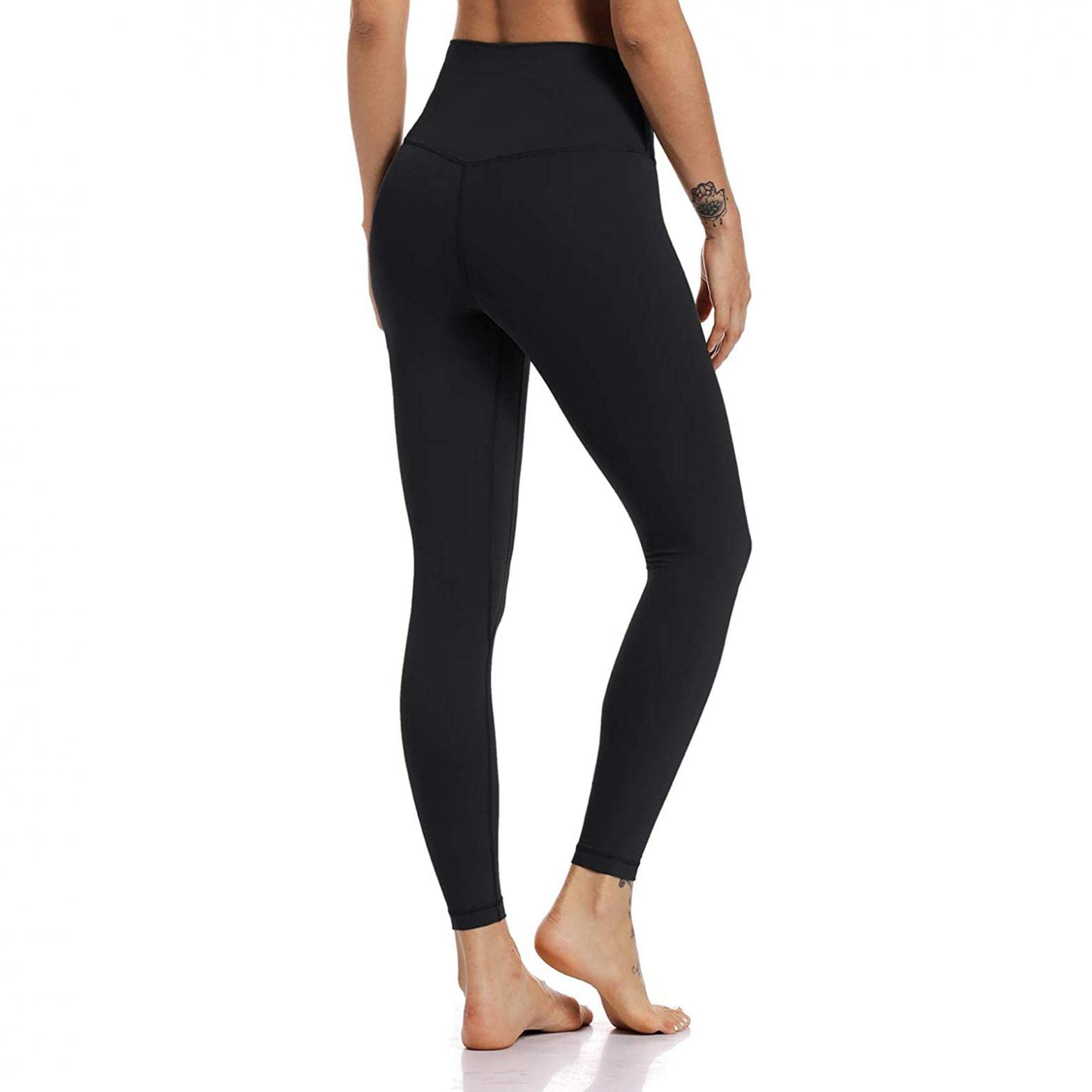 UQGHQO Women's Plus Size Athletic Pants - High Waist Running Yoga Leggings with 4-Way Stretch for Workout & Lounge