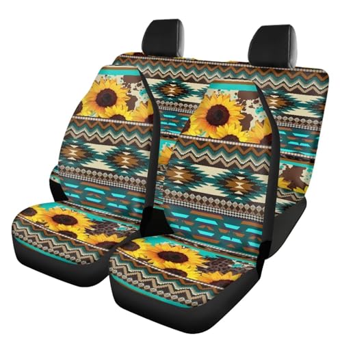 ethnic tribal sunflower