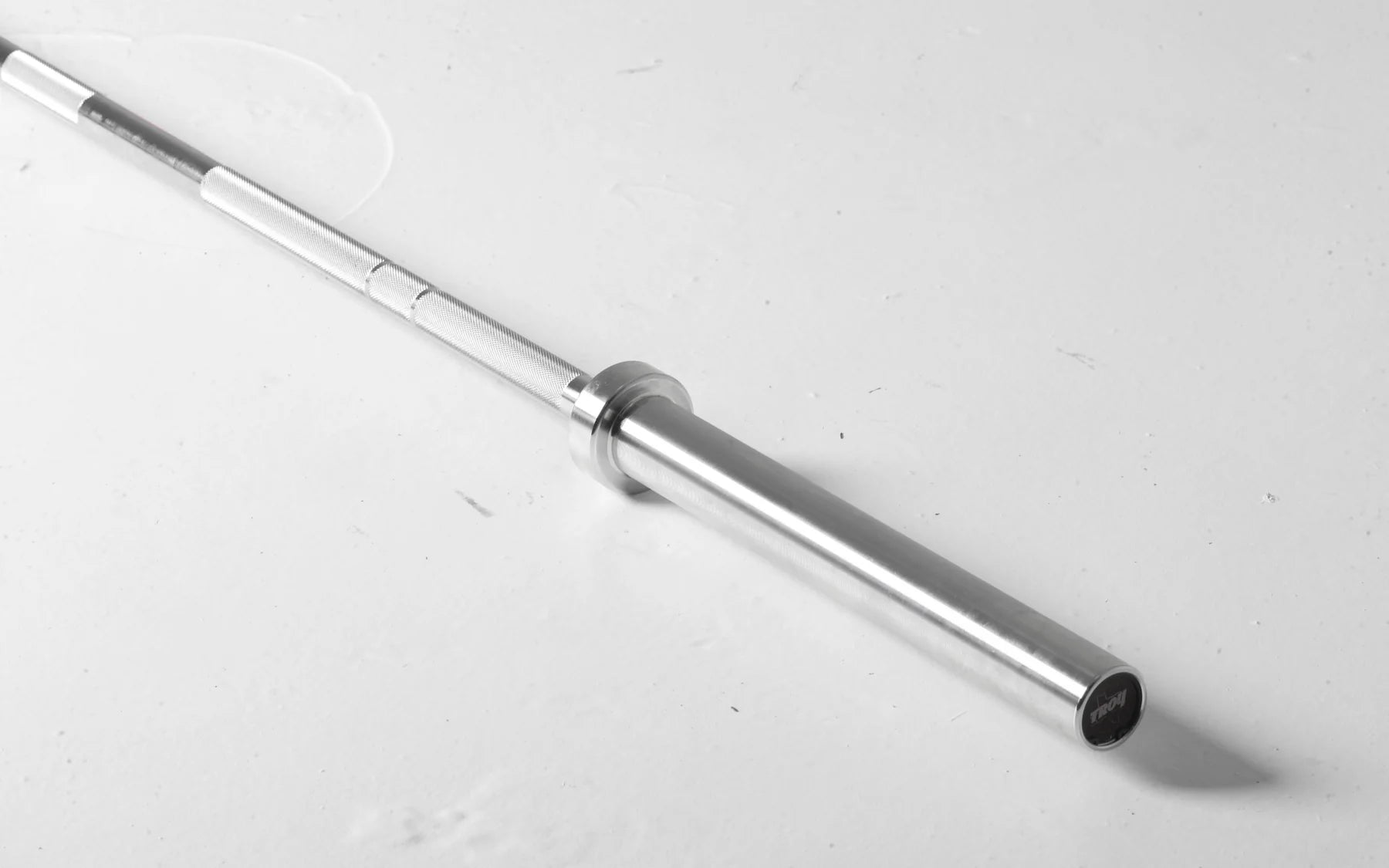 Troy Power Bar - Heavy Duty Olympic Weightlifting Bar for CrossFit, Powerlifting & Strength Training - Perfect for Home Gym & Commercial Use