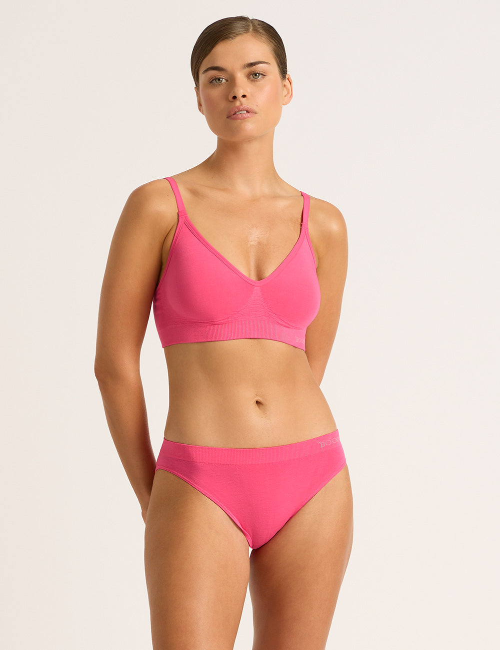 Classic Bikini Set - Rosewood Color | High-Quality Swimwear for Women | Perfect for Beach Vacations & Pool Parties