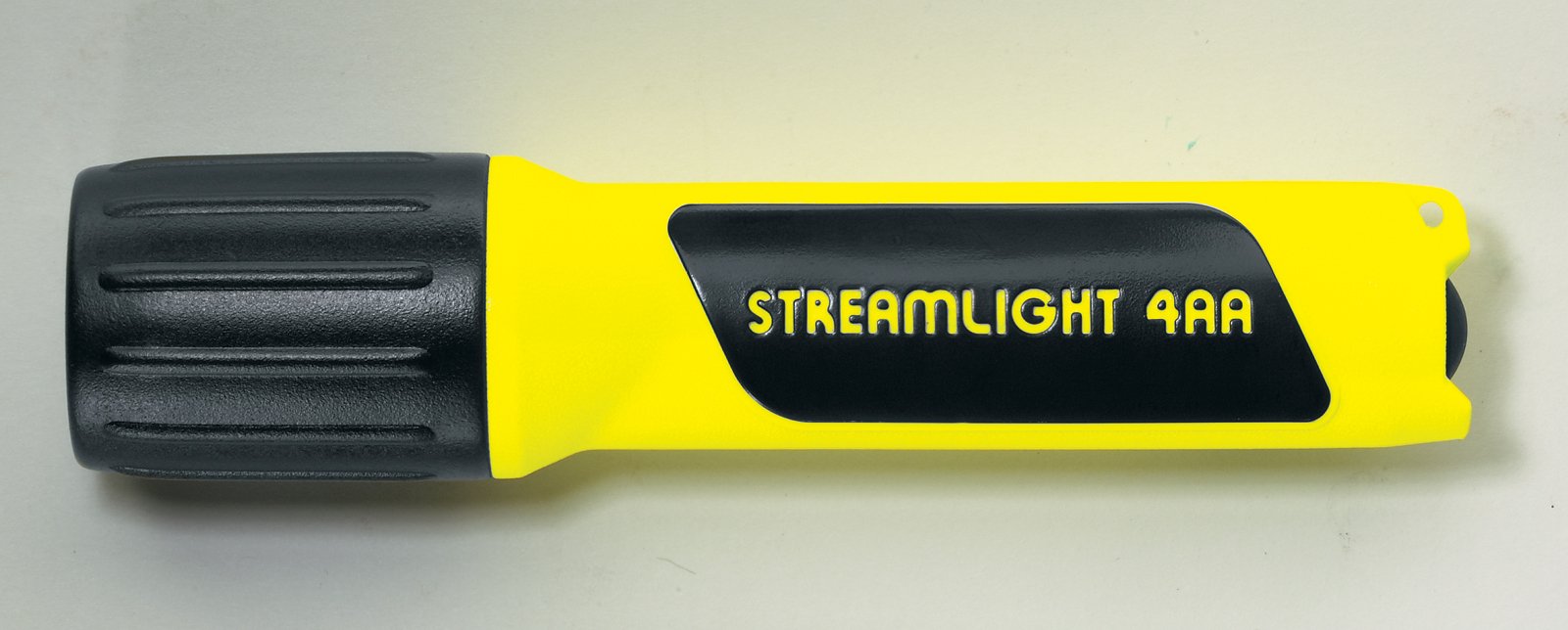 Streamlight 68202 4AA ProPolymer LED Flashlight with Batteries - 67 Lumens, Yellow (Clam Pack) | Waterproof & Durable for Camping, Hiking, Emergency & Outdoor Activities