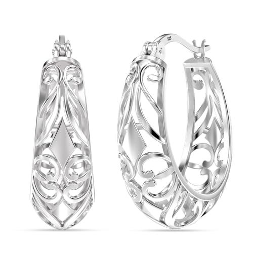 Small Oval Filigree-20MM