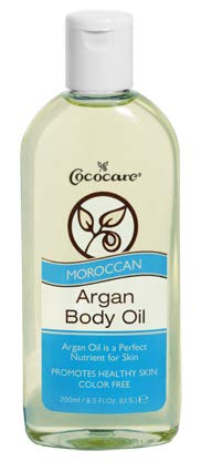 Cococare 100% Pure Argan Oil for Skin & Hair - Pack of 6 Bottles | Moisturizing Body Oil for Dry Skin, Face & Hair Care | Perfect for Massage, After Shower & Daily Hydration