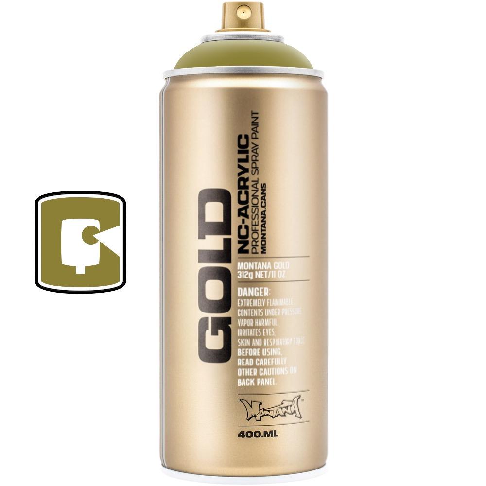 Montana Gold 400ML Pepperoni Hot Spray Paint - Premium Aerosol Paint for Graffiti, Art & DIY Projects