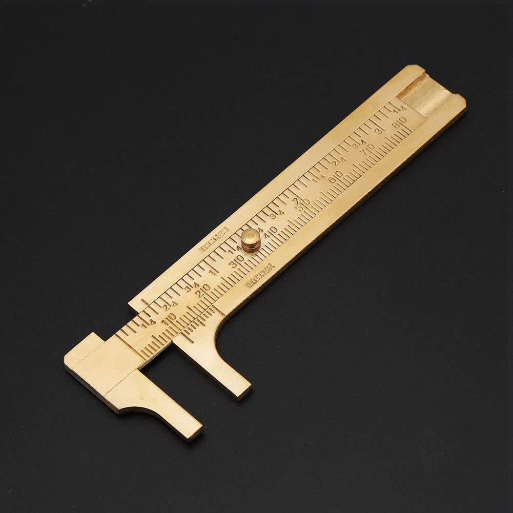 Precision Caliper Measuring Tool - 80mm Double Scale Digital Vernier Caliper for Woodworking, Metalworking & Engineering | Perfect for DIY Projects, Jewelry Making & Industrial Measurements