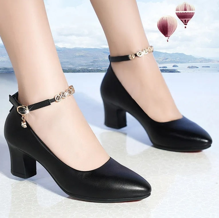 Stylish Women's Pointed Toe High Heel Pumps - Elegant Dress Shoes for Office, Party & Special Occasions