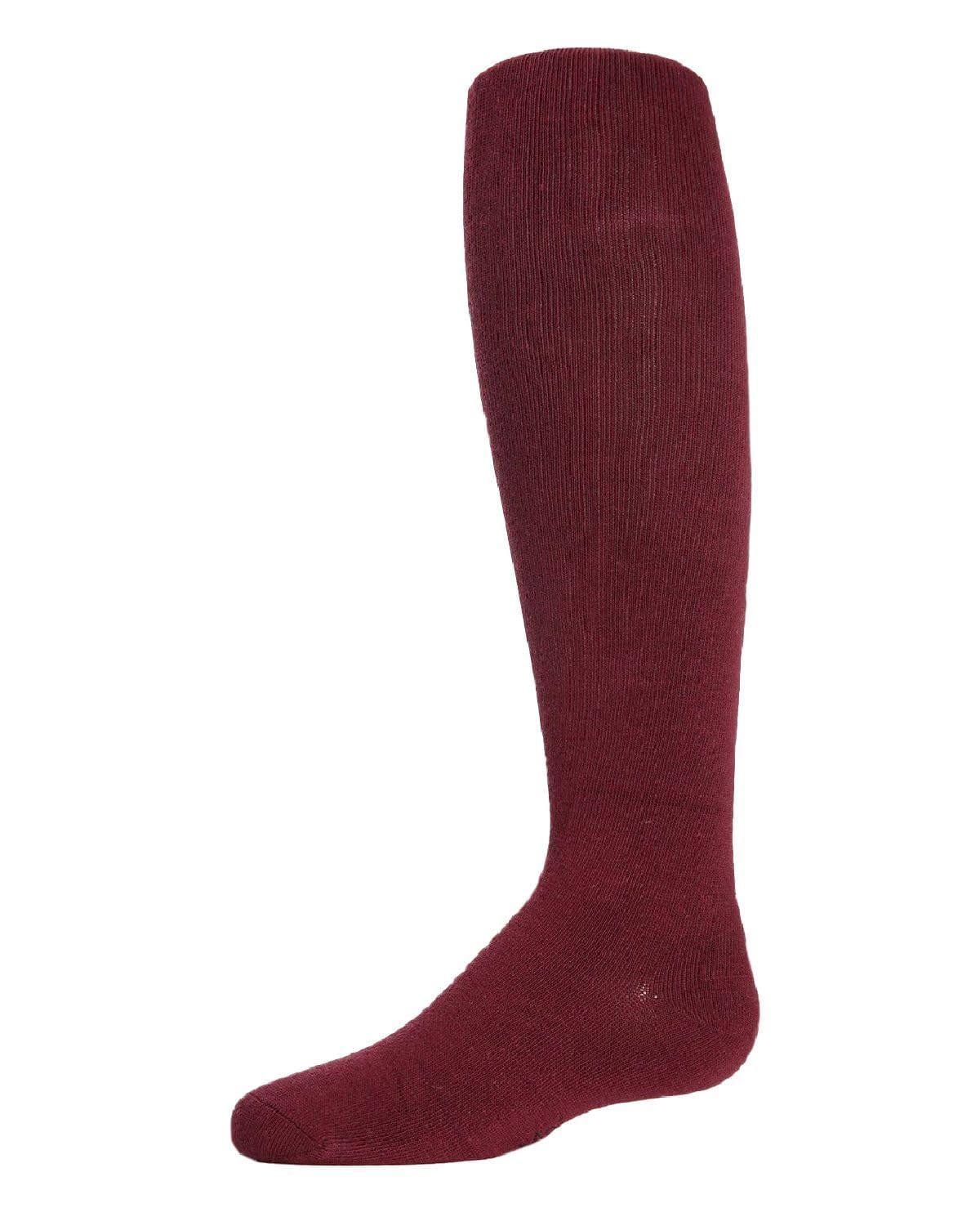 MeMoi Girls' Soft Pima Cotton Opaque Tights - Comfortable & Durable Leggings for School, Dance, Winter & Everyday Wear