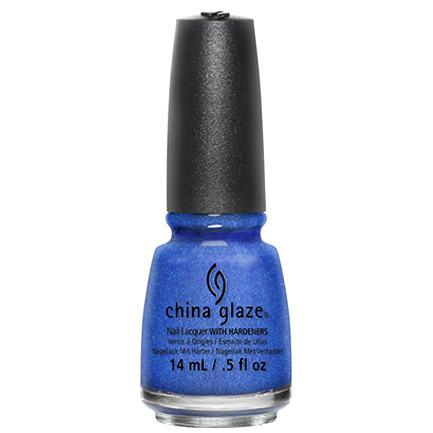 China Glaze Frostbite Nail Polish - 0.5 oz / 14.7ml - #77034 - Long Lasting Blue Nail Lacquer for Manicures & Pedicures - Perfect for Parties, Weddings & Everyday Wear