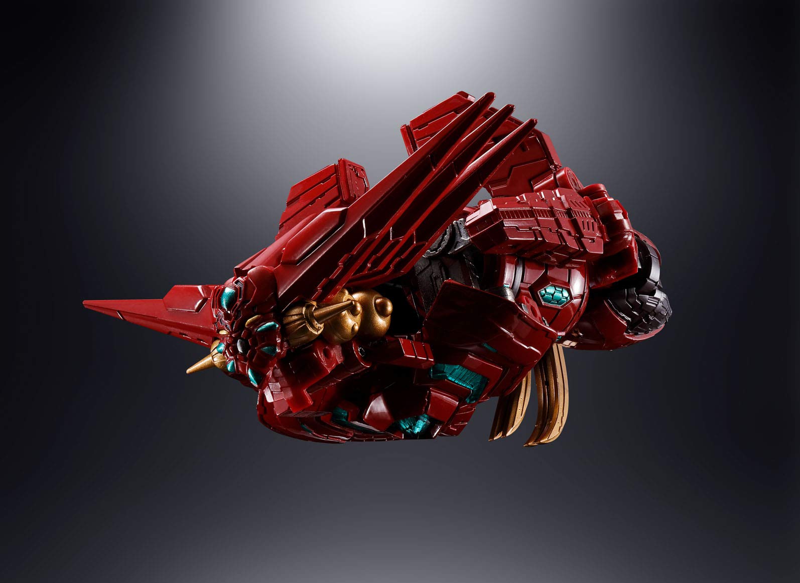 Bandai Soul of Chogokin GX-87 Getter Emperor True Getter Robo Manga Ver Action Figure - Tamashii Nations Collectible Robot Model for Anime Fans & Display