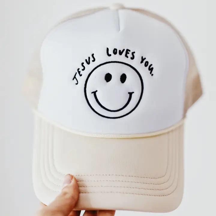 Jesus Loves You Christian Faith Baseball Cap - Religious Gift for Men & Women - Perfect for Church, Bible Study & Daily Wear
