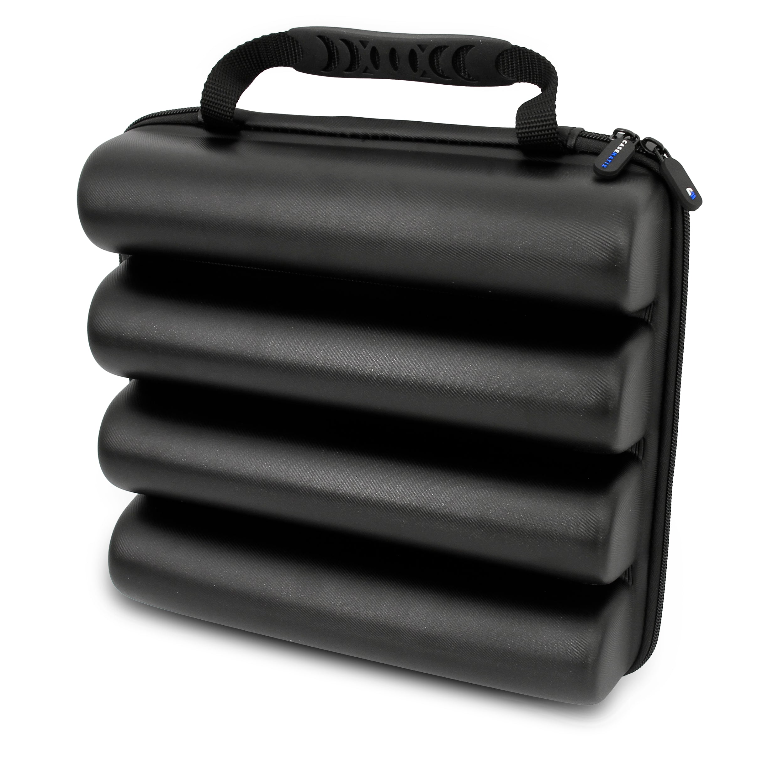 CASEMATIX Wireless Microphone Case - Compatible with Sennheiser, Shure & More (Holds 4 Mics Up to 10.75