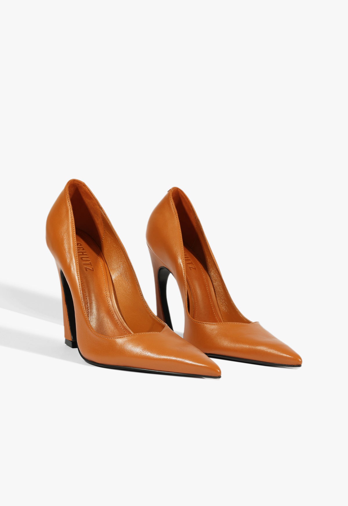 Lexi High Sculptural Brown Pump - Elegant Women's Heels for Work, Party & Special Occasions | Comfortable & Stylish Dress Shoes for Professional & Evening Wear