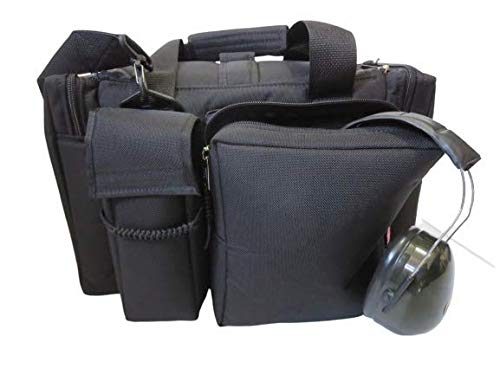Noral Mach 1 Pilot Bag - Midsize Aviation Flight Bag with Multiple Pockets for Headset & GPS/Transceiver, Detachable Shoulder Strap & Padded Handle (NR-67) - Perfect for Pilots, Flight Training & Travel Accessories