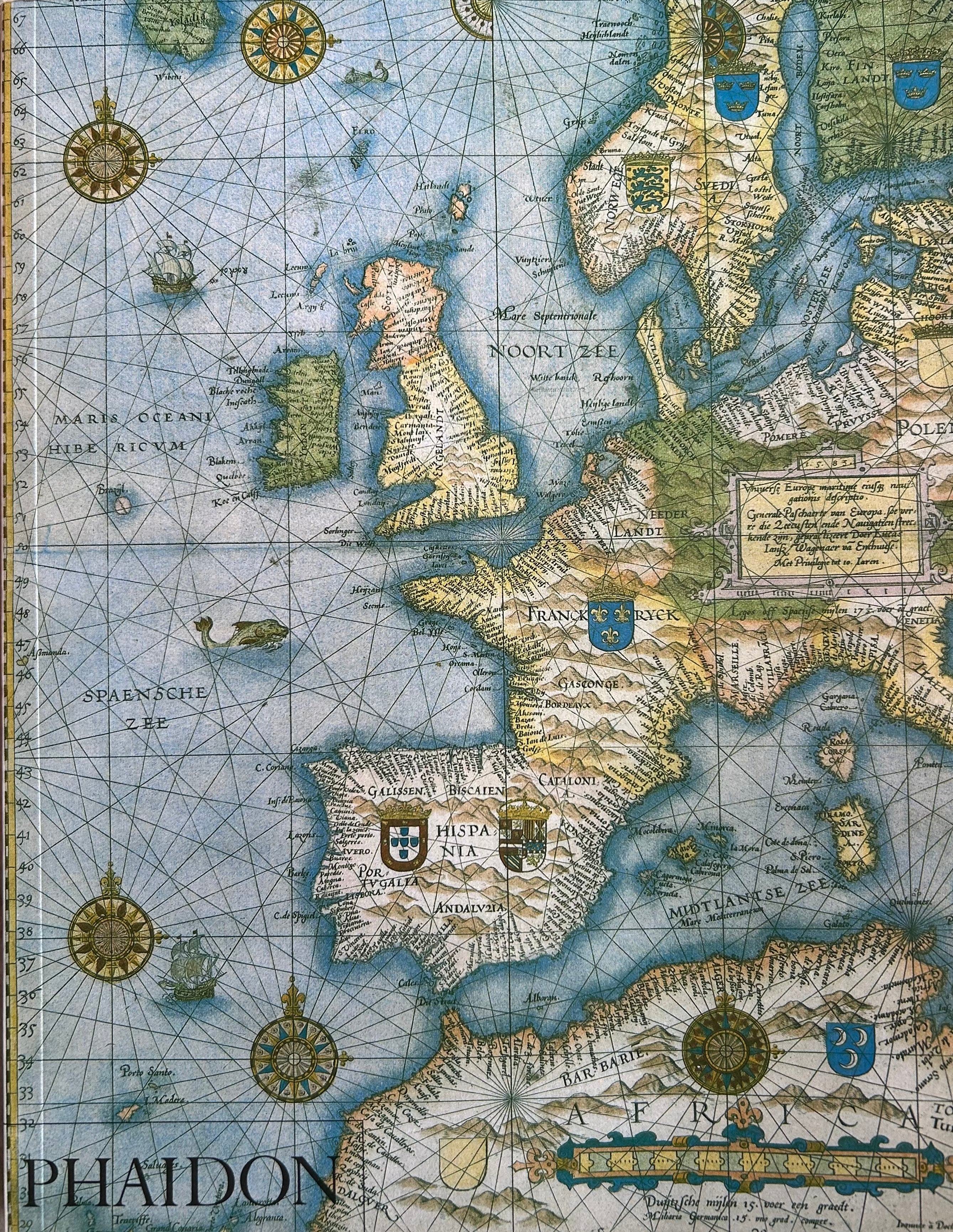Vintage Antique Maps Collection by Phaidon - Perfect for Home Decor, Gifts & Historical Enthusiasts