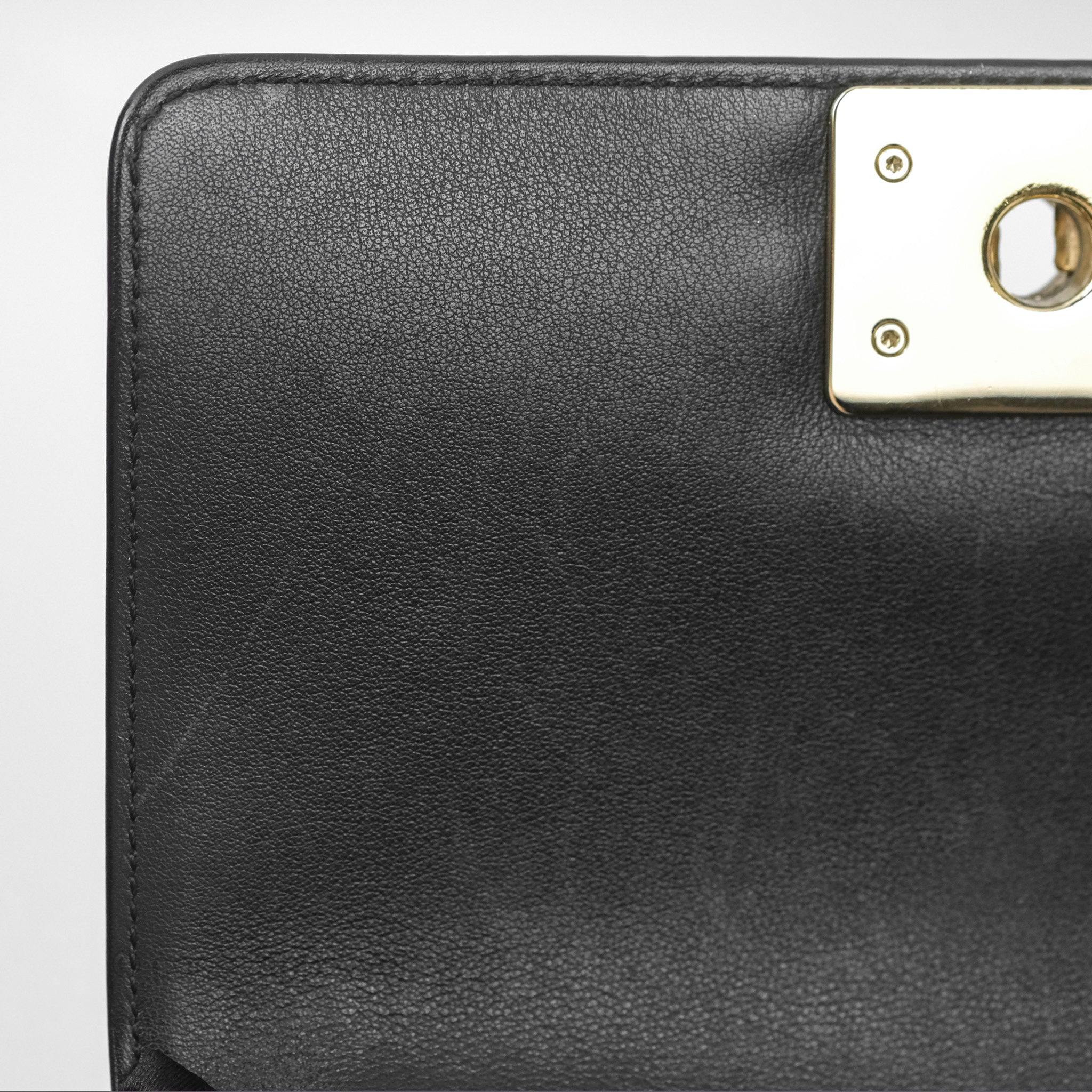 Chanel Chevron Small Boy Bag in Black Calfskin with Gold Hardware - Luxury Crossbody Bag for Women, Perfect for Evening Events & Date Nights