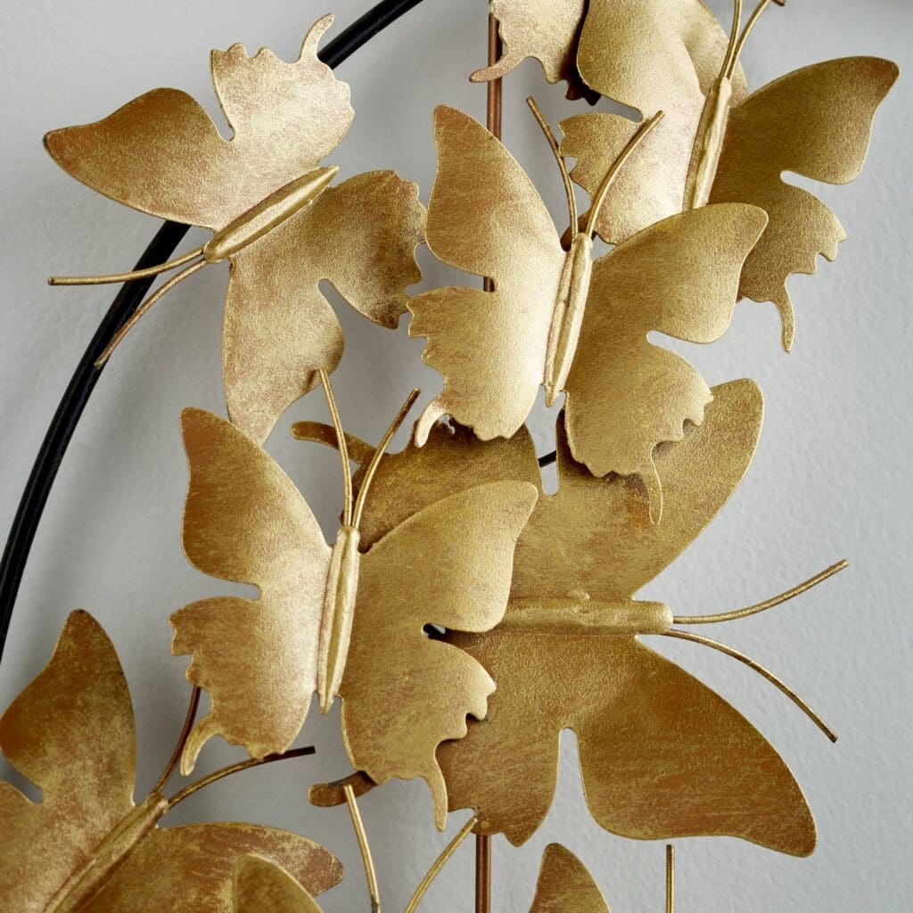 Cyan Design 11037 Caesar Wall Decor in Gold and Black - Elegant Roman-Inspired Home Decor for Living Room, Bedroom, or Office