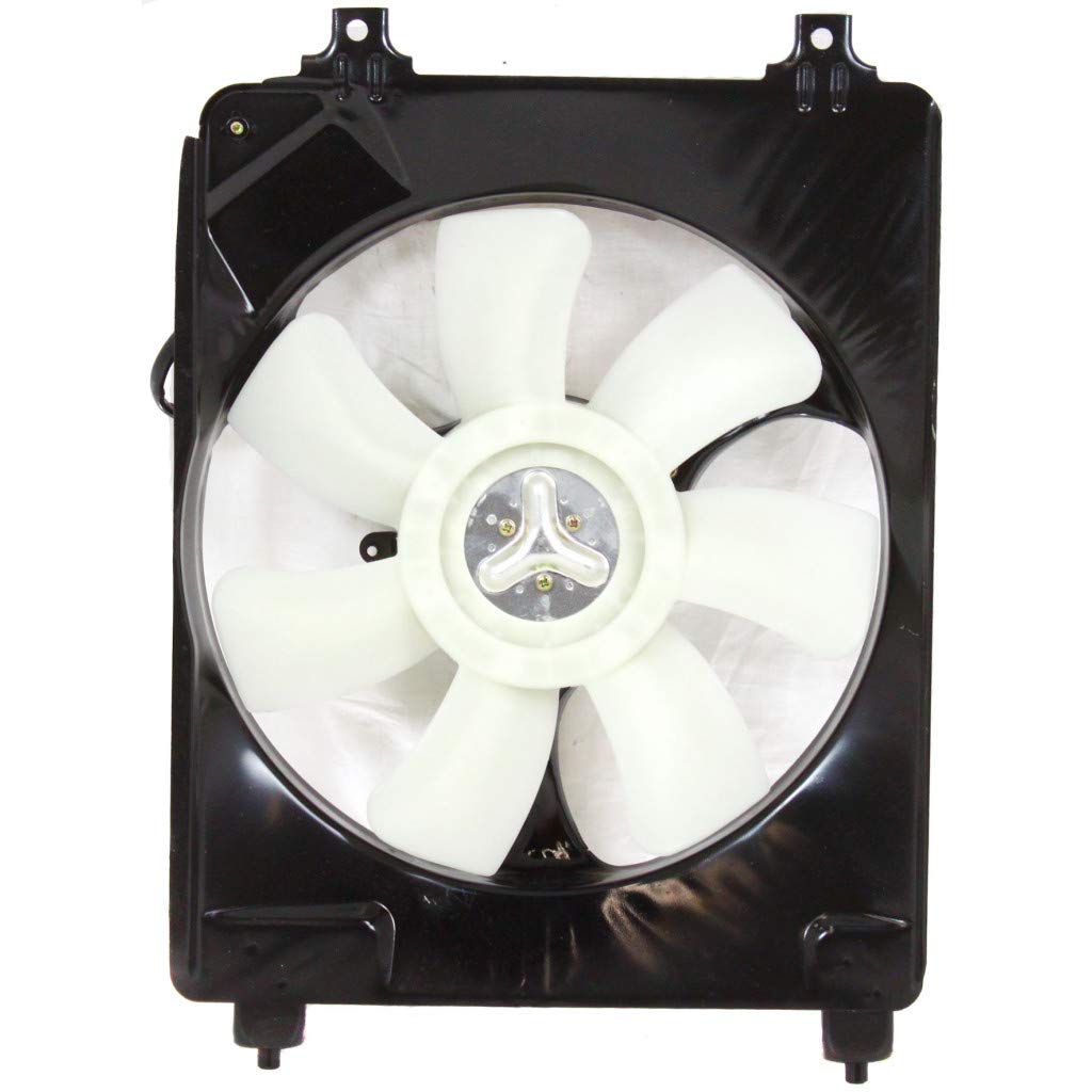 2006-2011 Honda Civic 1.8L A/C Condenser Fan Passenger Side Replacement - Compatible with Auto/Manual Transmission, Coupe & Sedan Models - Fits Part Numbers HO3115129, 38611RNAA01, 38615RNAA01 | Perfect for AC System Repair & Summer Cooling Maintenance