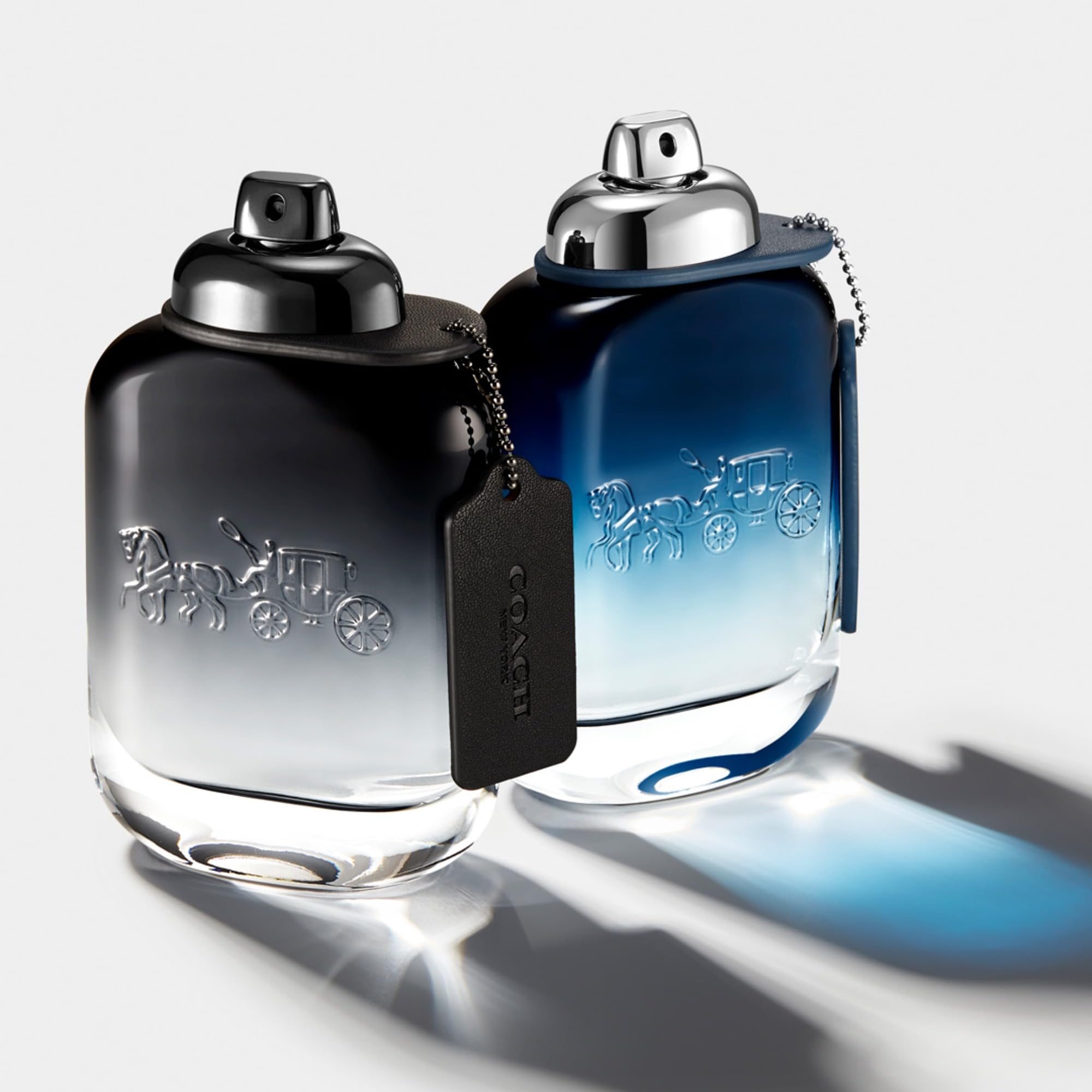 Coach Blue Eau de Toilette for Men - Long Lasting Cologne with Lime Oil, Black Pepper & Amber Notes - Fougere Aquatic Fragrance - Perfect for Date Night & Office Wear