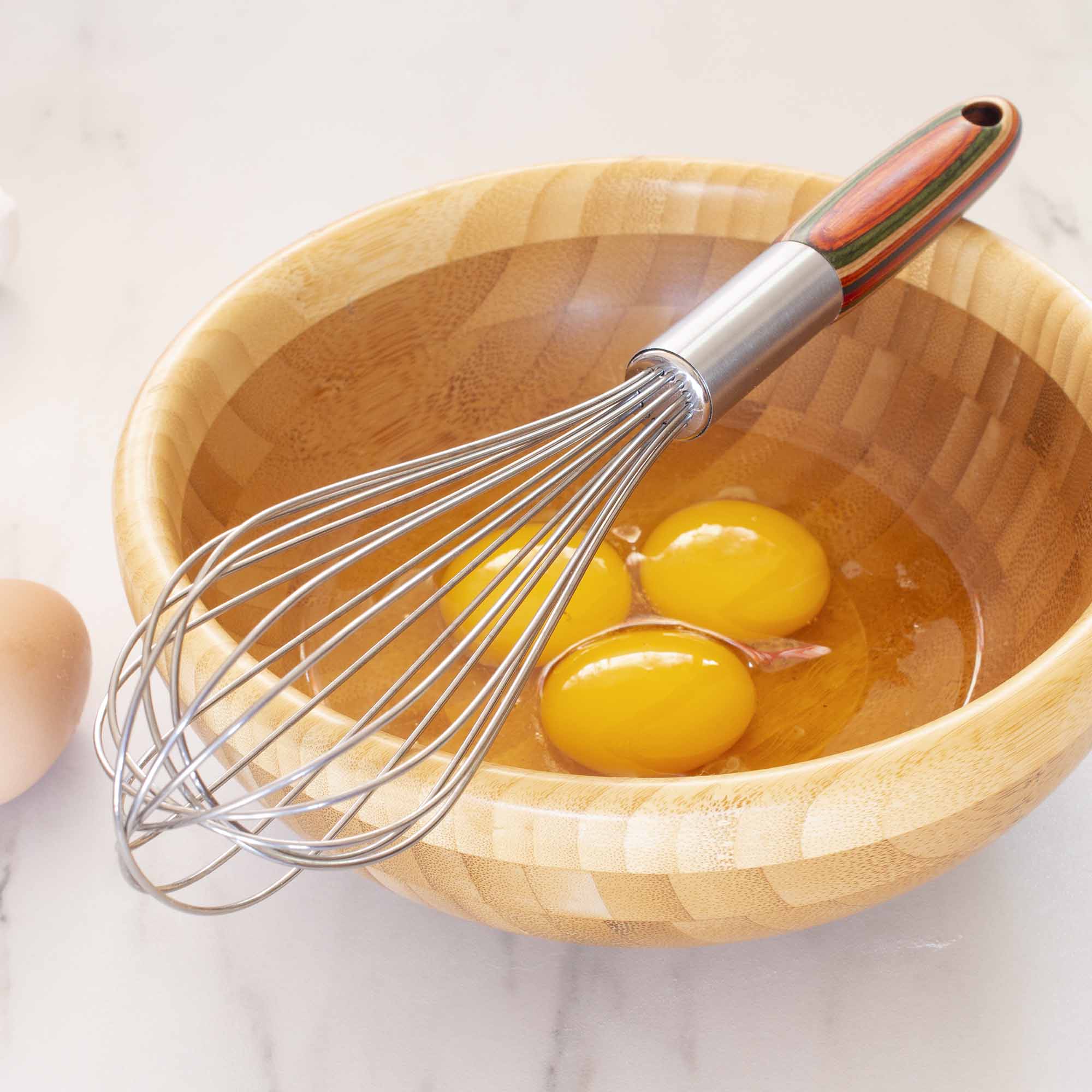 Baltique® Marrakesh Collection Balloon Whisk - 11 Inch Stainless Steel Kitchen Whisk for Baking, Mixing & Whipping - Perfect for Cakes, Eggs, Sauces & Creams