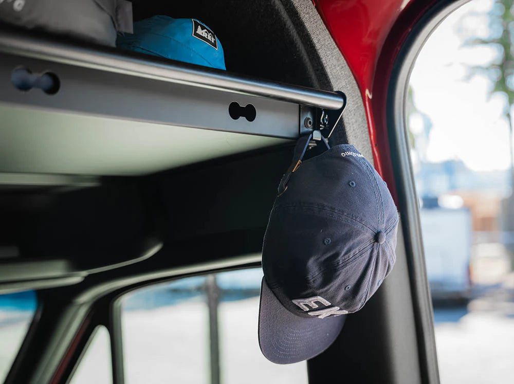 Flatline Van Co Headliner Shelf for 2019-2023 Mercedes Sprinter Van High Roof VS30 - Durable Overhead Storage Solution for Camping, Road Trips & Van Life Accessories