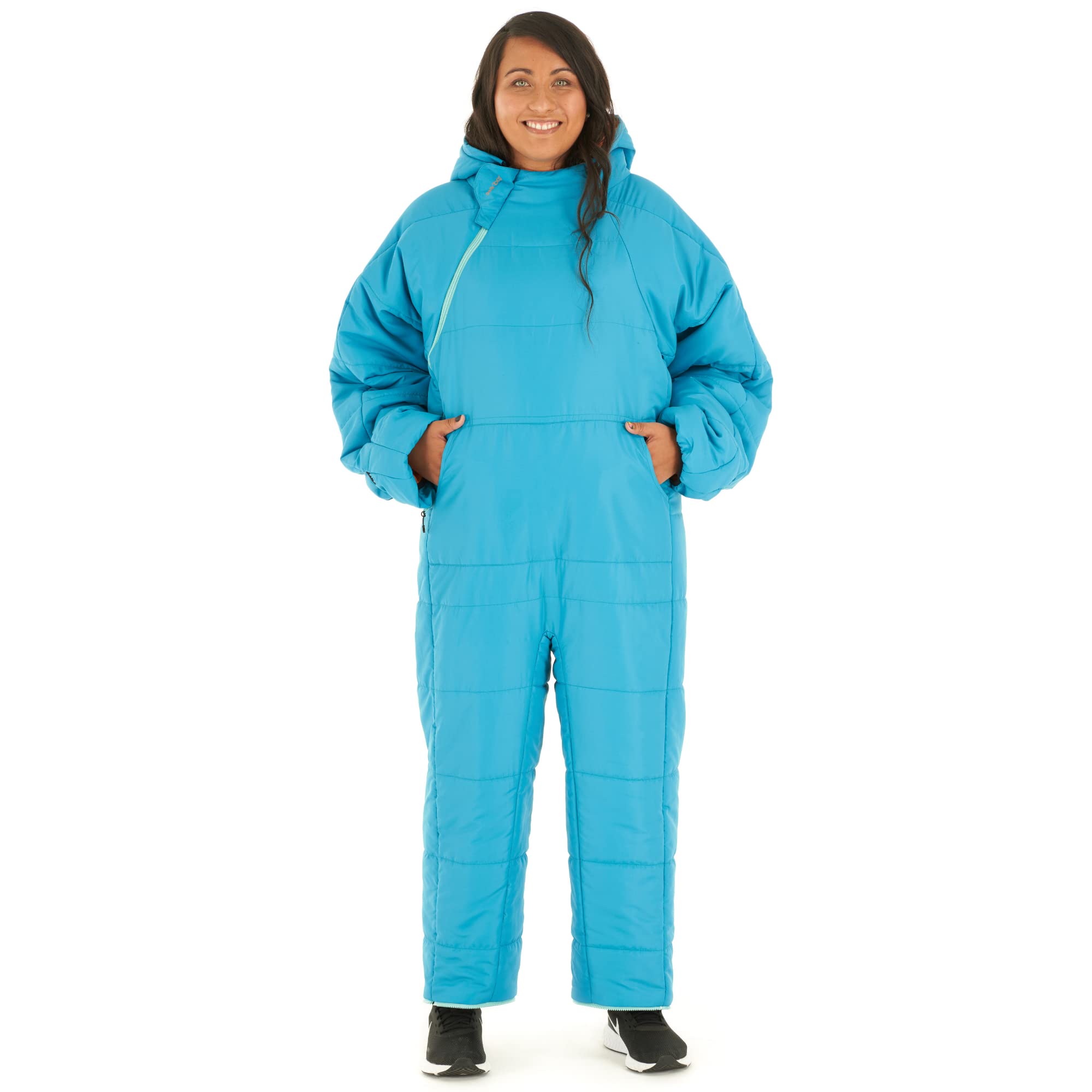 Selk'bag Lite Wearable Sleeping Bag - Lightweight & Portable for Camping, Hiking, Backpacking, RV Trips, Travel | Indoor & Outdoor Use | Perfect for Hammocks, Lounging & Cold Weather Adventures
