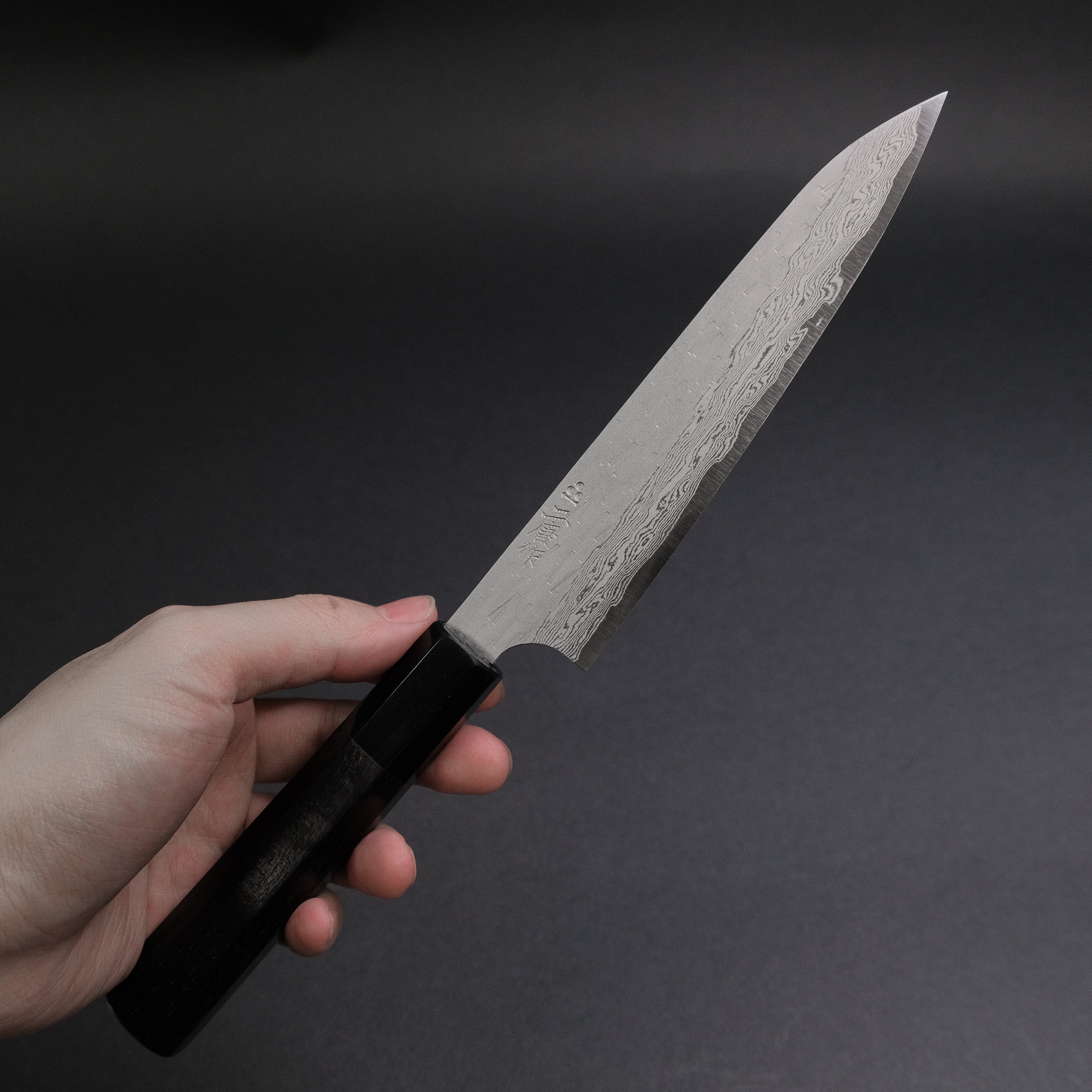 Nigara VG XEOS 150mm Petty Knife with Ebony Handle - Precision Kitchen Knife for Slicing, Peeling & Detail Work - Perfect for Chefs & Home Cooks